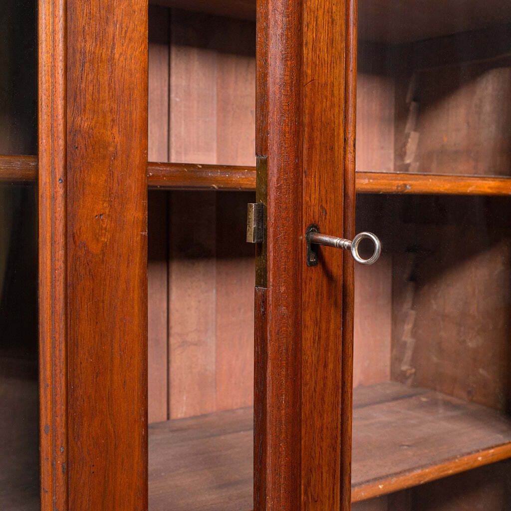 photo for sale Antique Display Bookcase, English, Glazed Book Cabinet, Home Library, Victorian