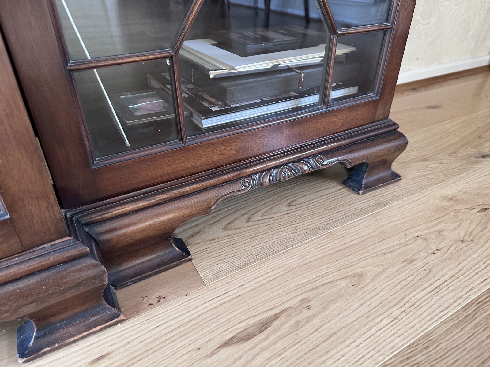 Antique Display Cabinet/Bookcase By Muirhead Moffat And Co. Glasgow photo for sale