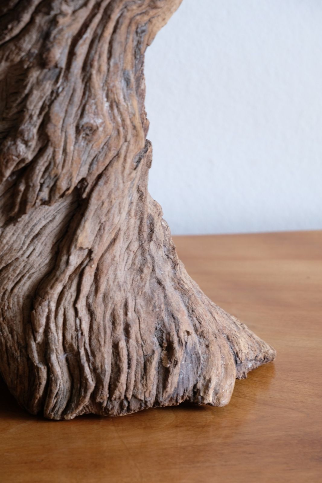 Makonde Root Wood Bust – Tribal Elder Portrait Sculpture photo Art