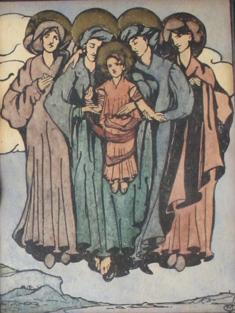 Arts And Crafts Cuala Press Prints M.C Yeats photo 575.0