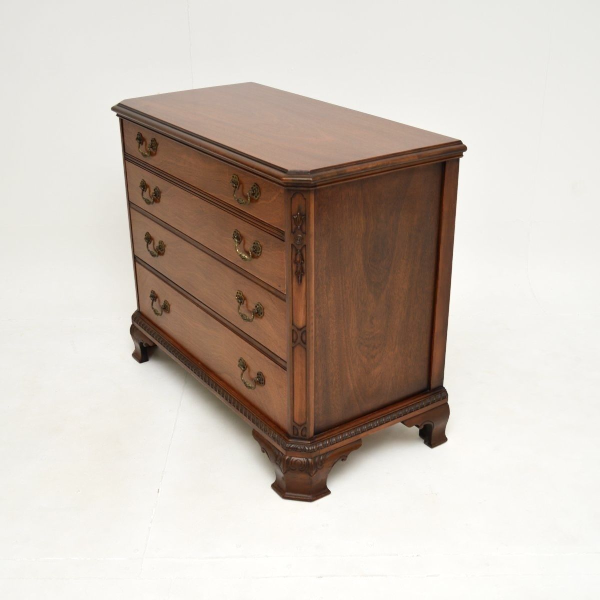 Antique Georgian Style Mahogany Chest Of Drawers photo buy