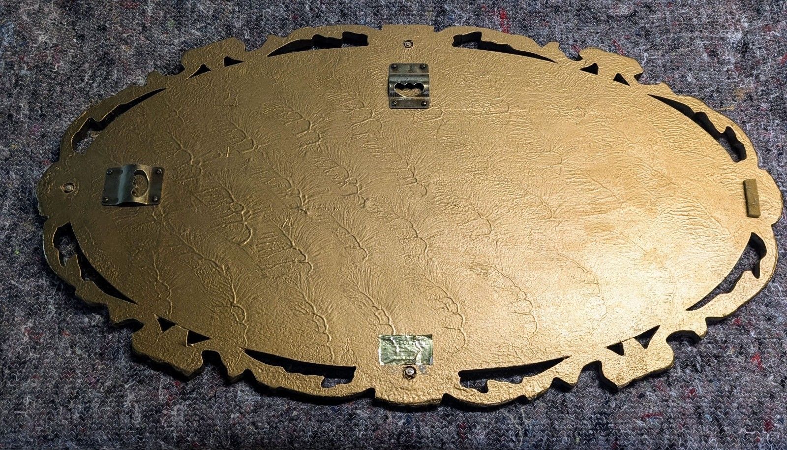 Rococo Style Gilt Framed Beveled Edge Wall Mirror  Delivery Available 0062. photo vintage