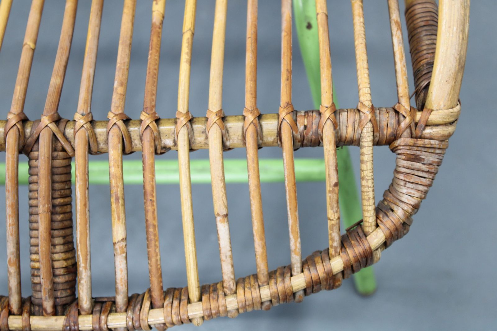 Zeldzaam Paar Alan Fuchs Voor Uluv Rotan Loungestoelen, Tsjecho Slowakije, Jaren 1960 photo buy