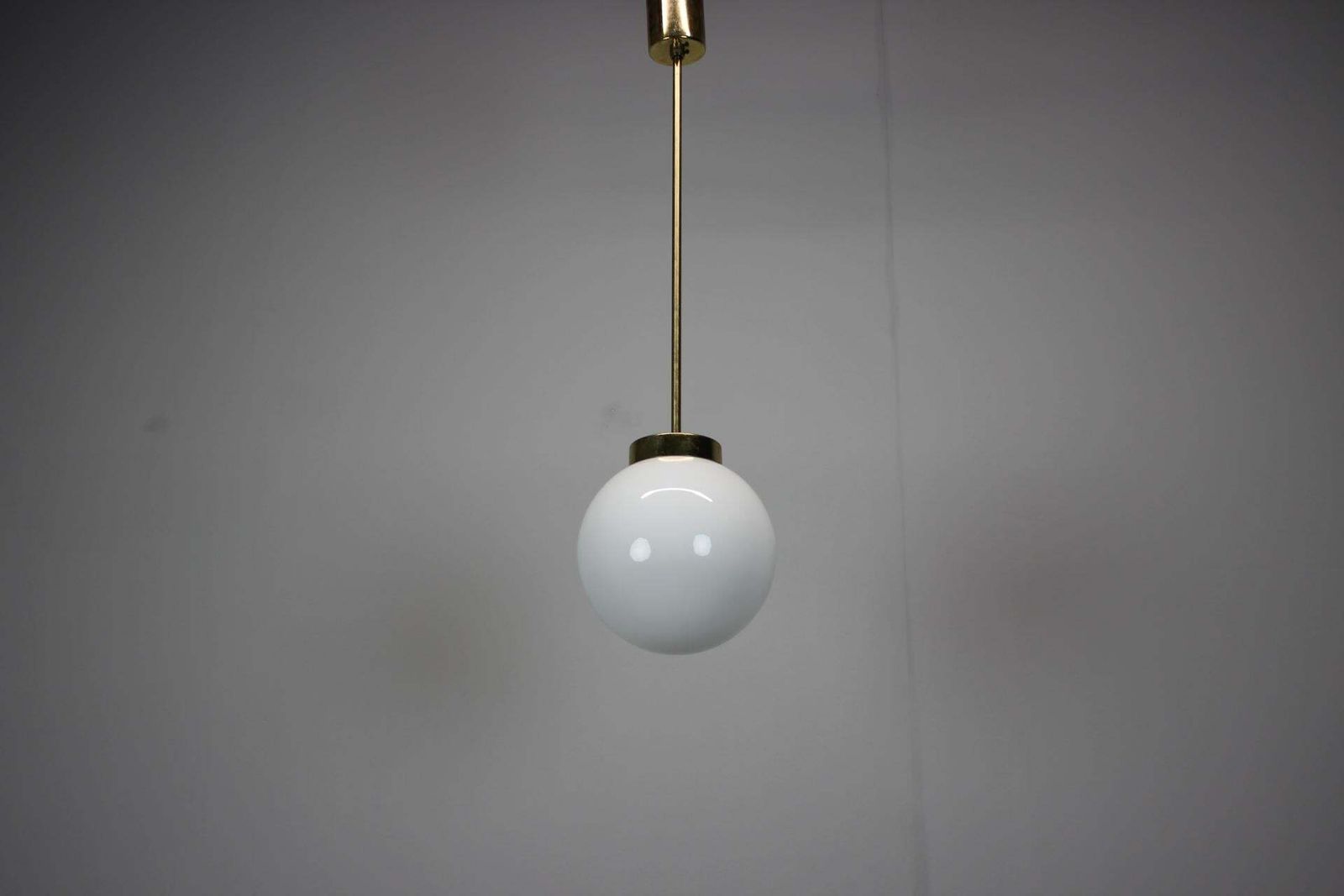 Mid Century Globe Pendant By Kamenický šenov, 1970s, Czechoslovakia photo furniture