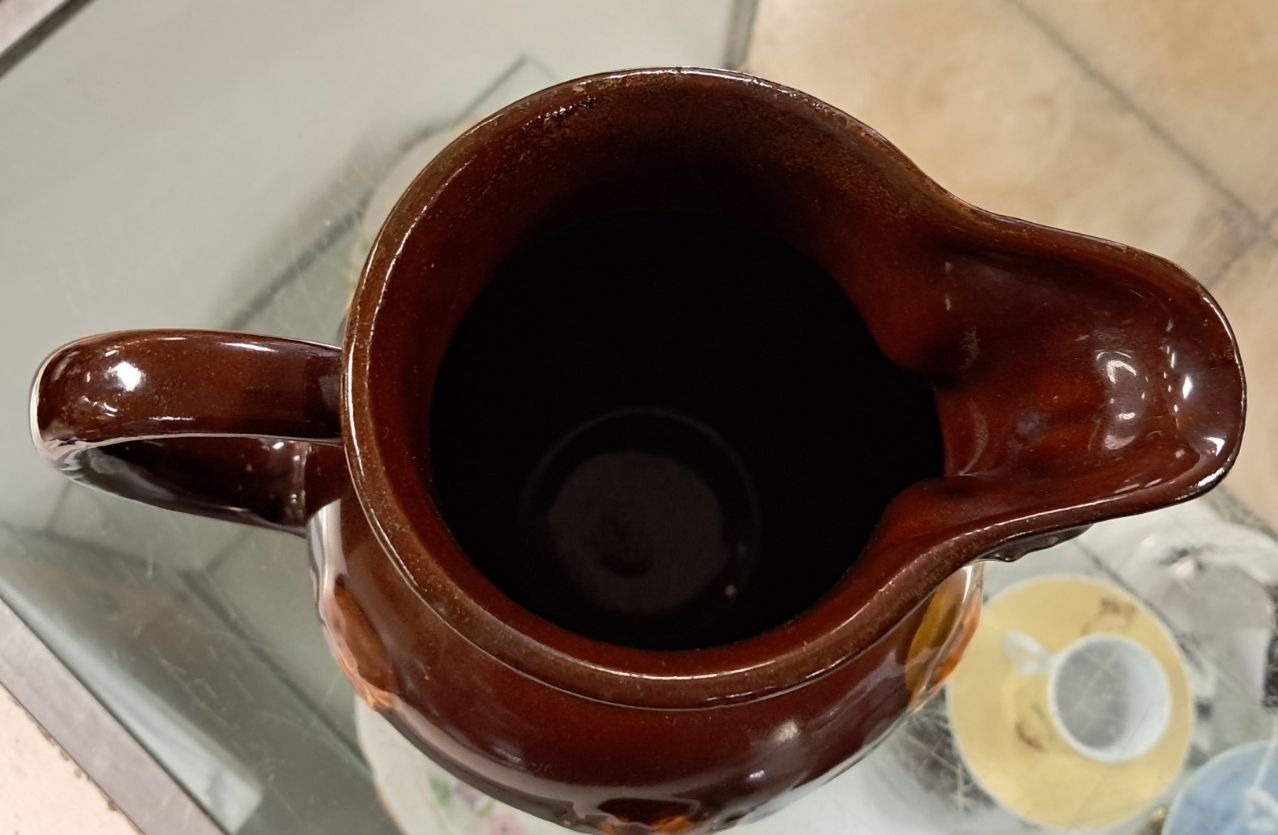 Antique Doulton Doulton Kings Ware Dickens Whisky/ Water Jug A/F photo vinterior