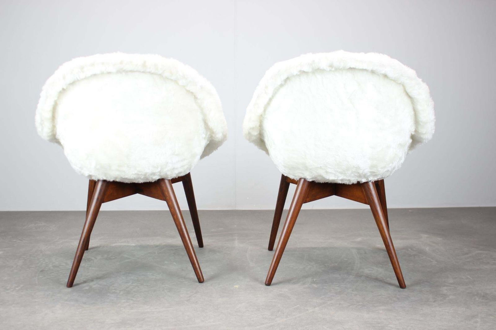 Pair Of Restored Lounge Chairs By Miroslav Navratil, 1960s photo 2015.0