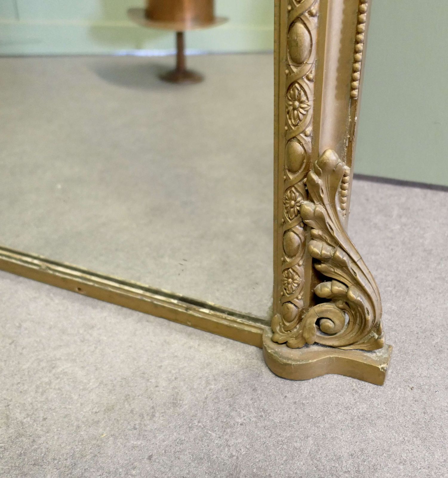 Full Length French 19th Century Louis Philippe Wall Mirror photo Home Decor
