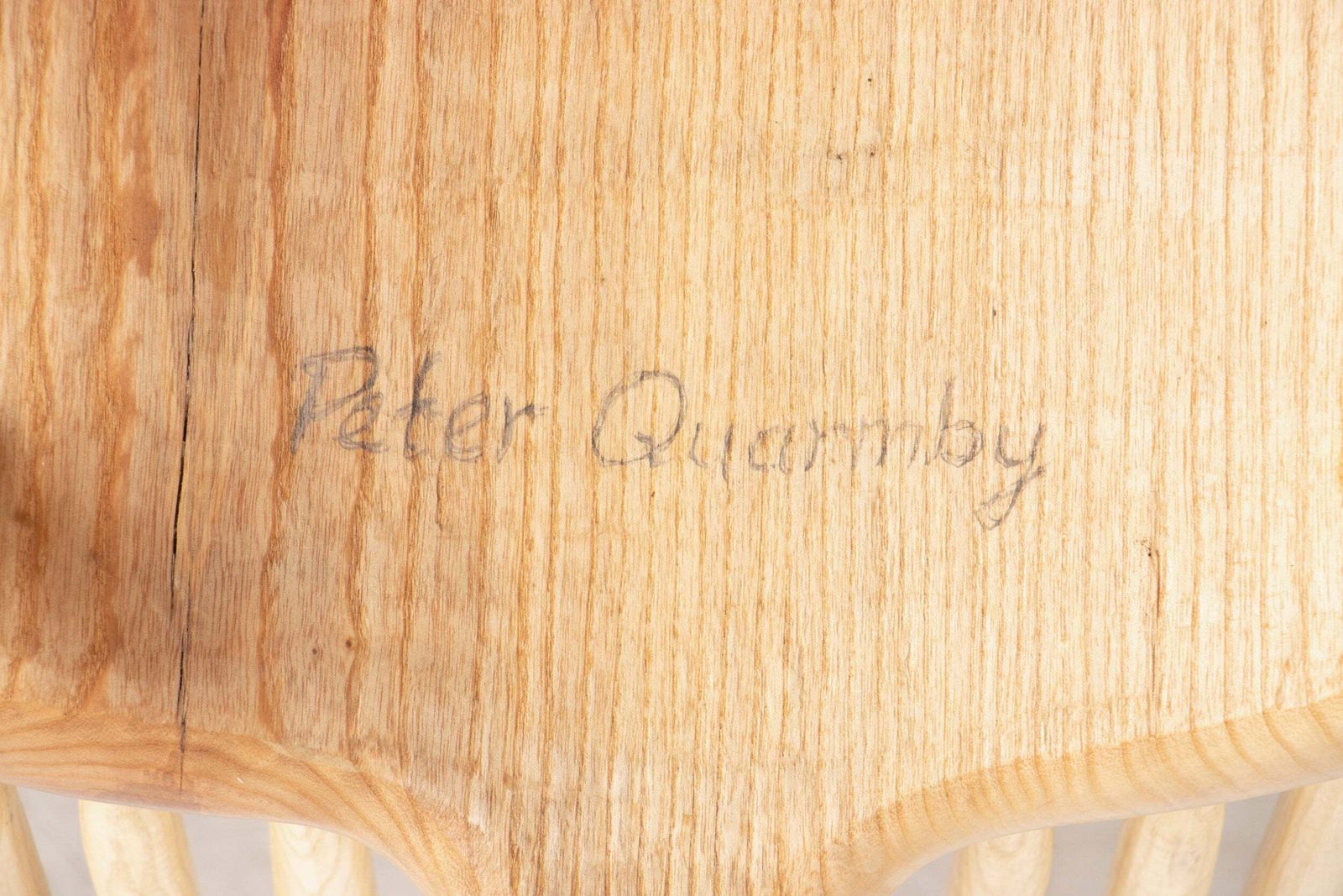 Furniture Windsor Rocking Chair In Ash By Peter Quarmby photo