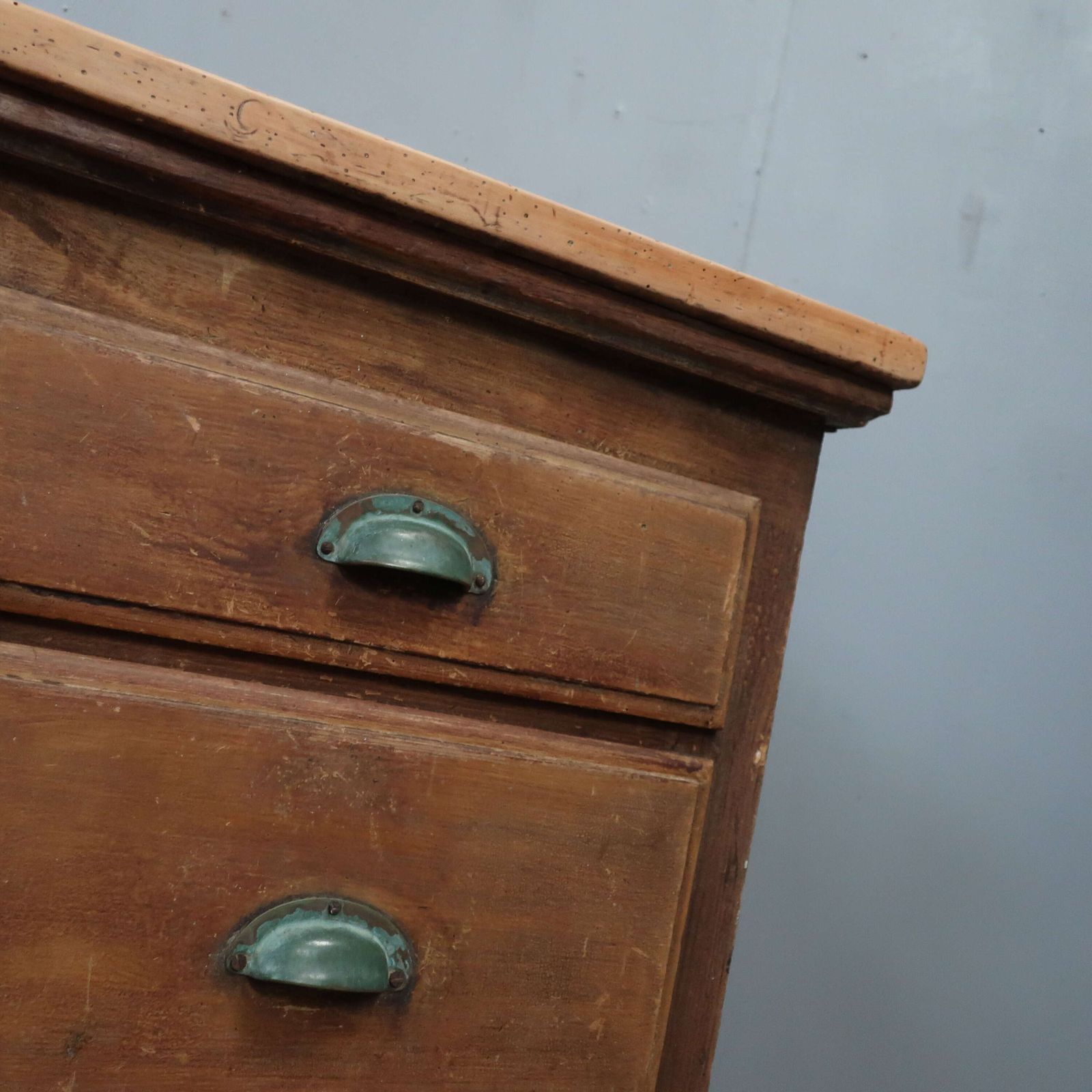 photo furniture 19th Century Dresser Base In Original Paint