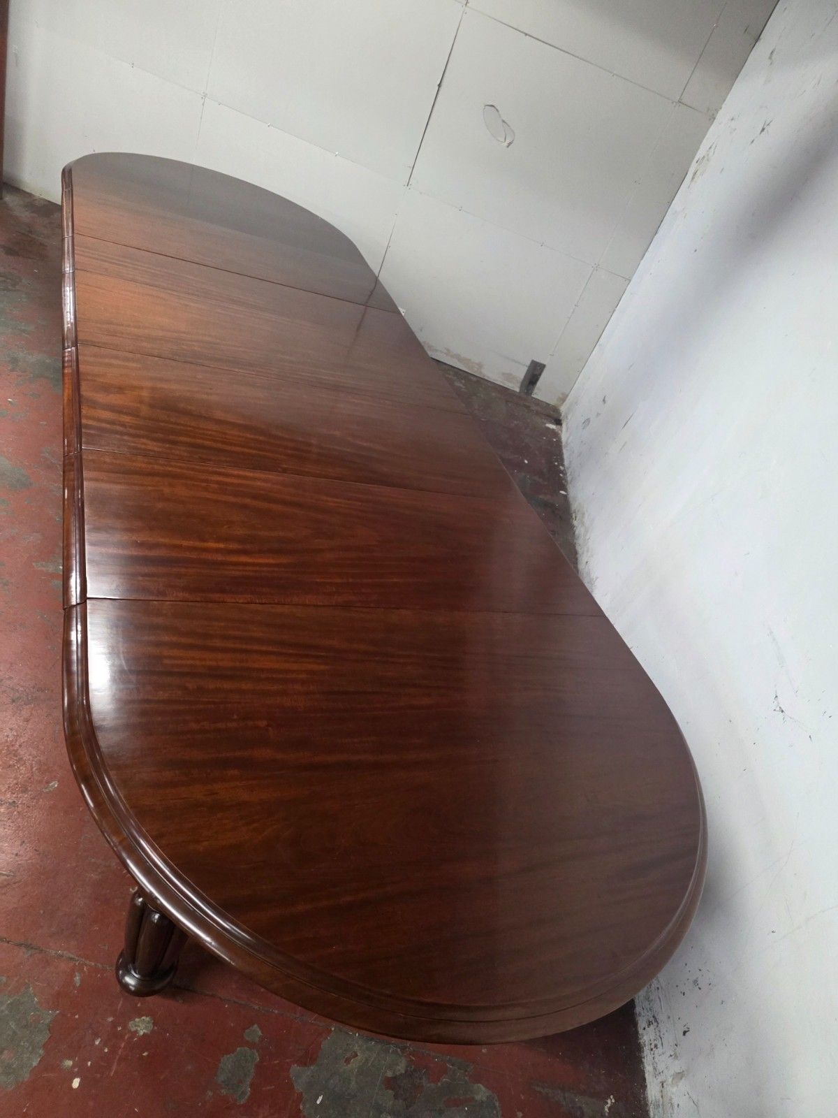 photo buy Antique Large William IV Mahogany Banquet/Extending Dining Table 1840s.