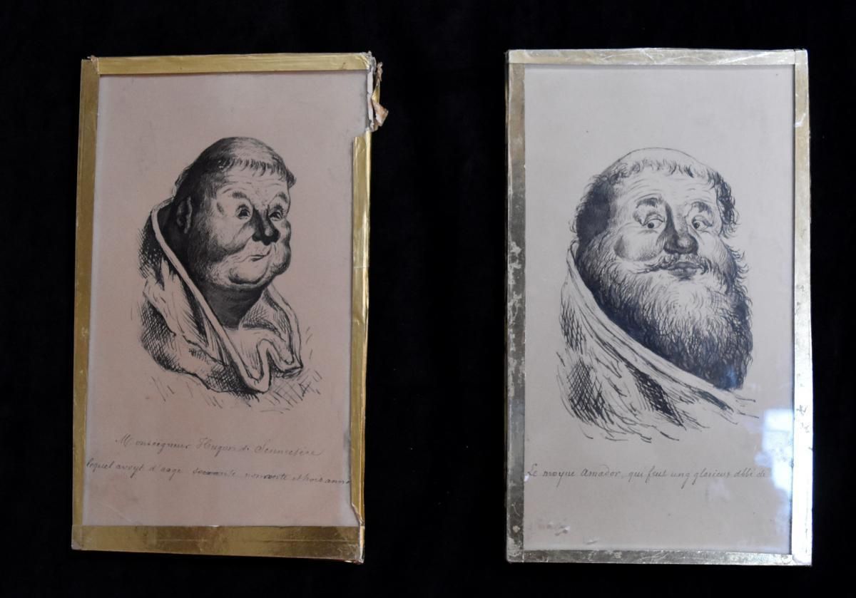 Circle Of Gustave Doré, Illustrations For Les Contes Drolatiques, 8 Drawings photo furniture