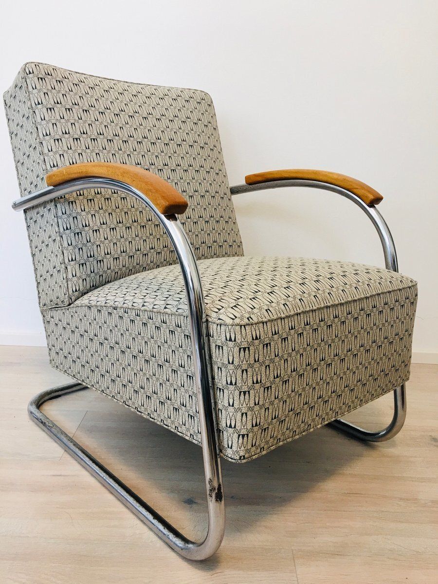 Vintage Lounge Armchair Model Fn21  From Mücke Melder, Czekoslovakia 1940"S photo furniture