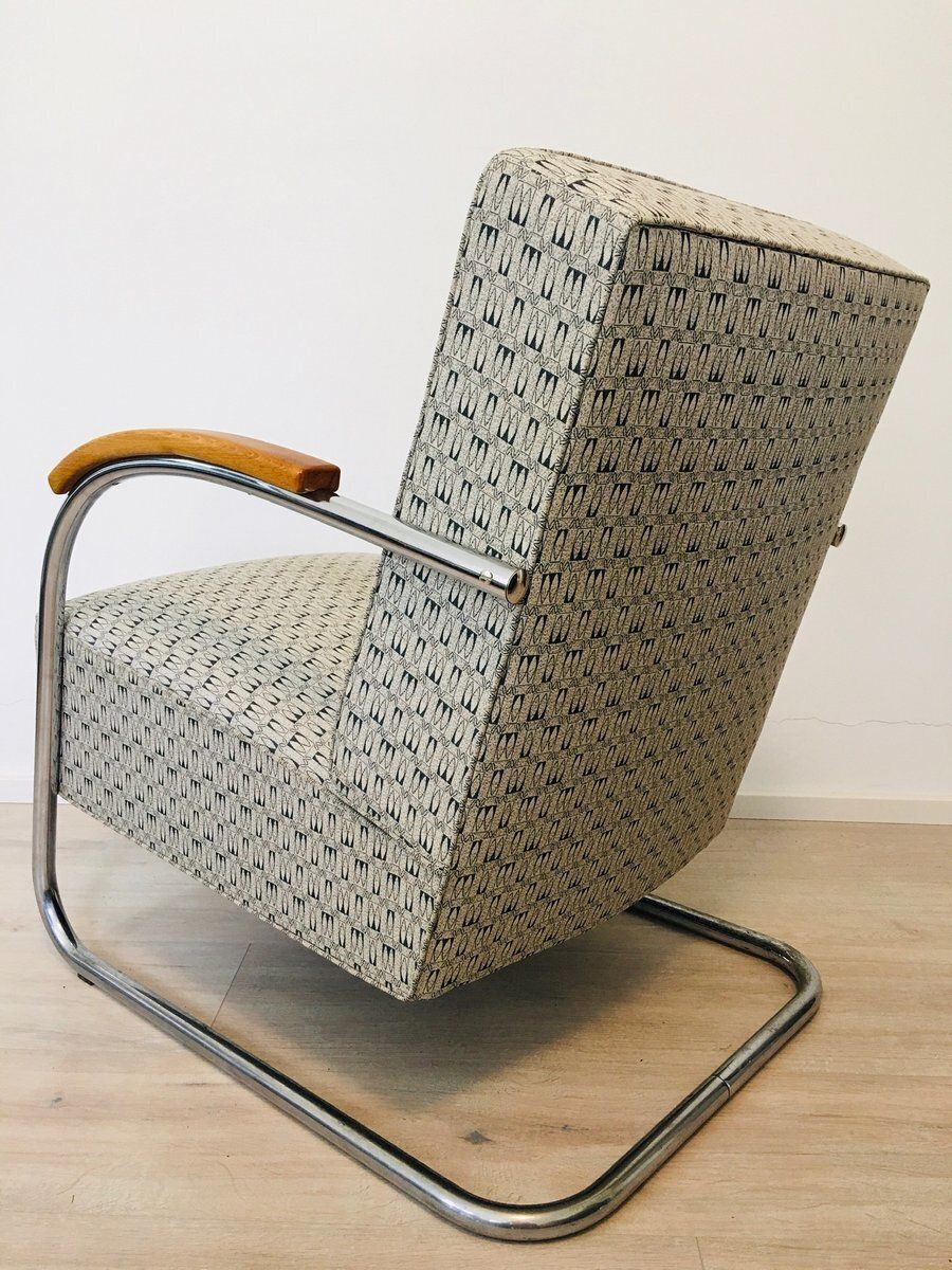 photo furniture Vintage Lounge Armchair Model Fn21  From Mücke Melder, Czekoslovakia 1940"S
