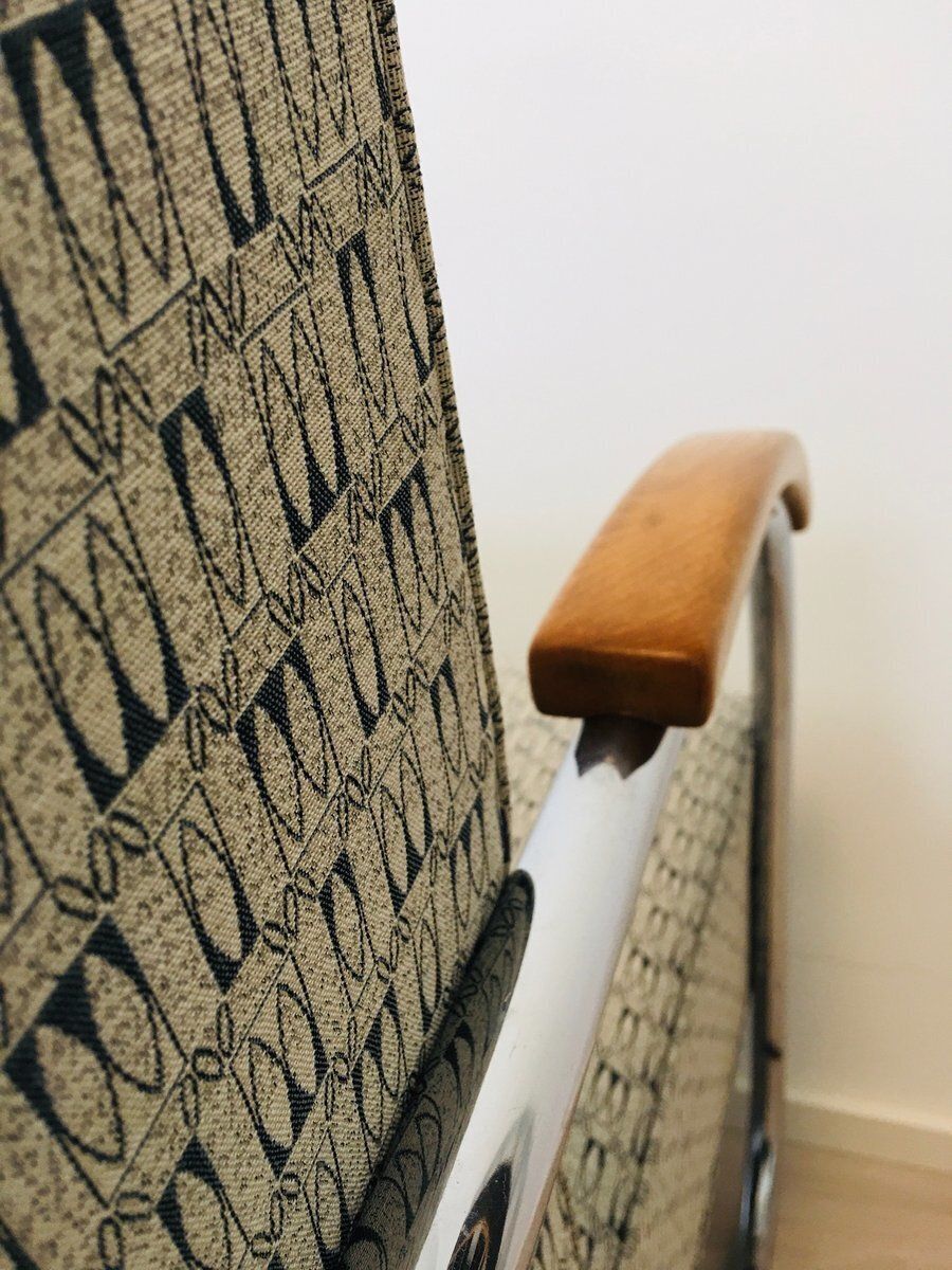 Furniture Vintage Lounge Armchair Model Fn21  From Mücke Melder, Czekoslovakia 1940"S photo