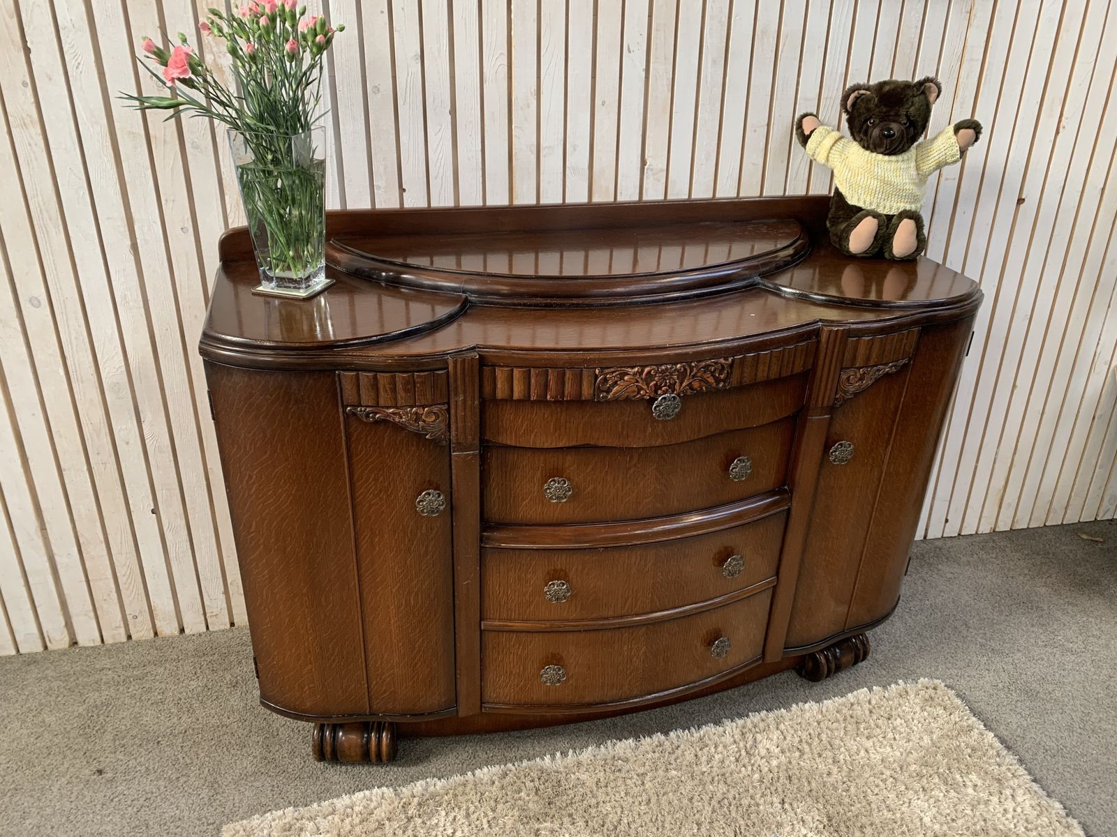 Lifetime Furniture Company  Art Deco Sideboard Or Buffet