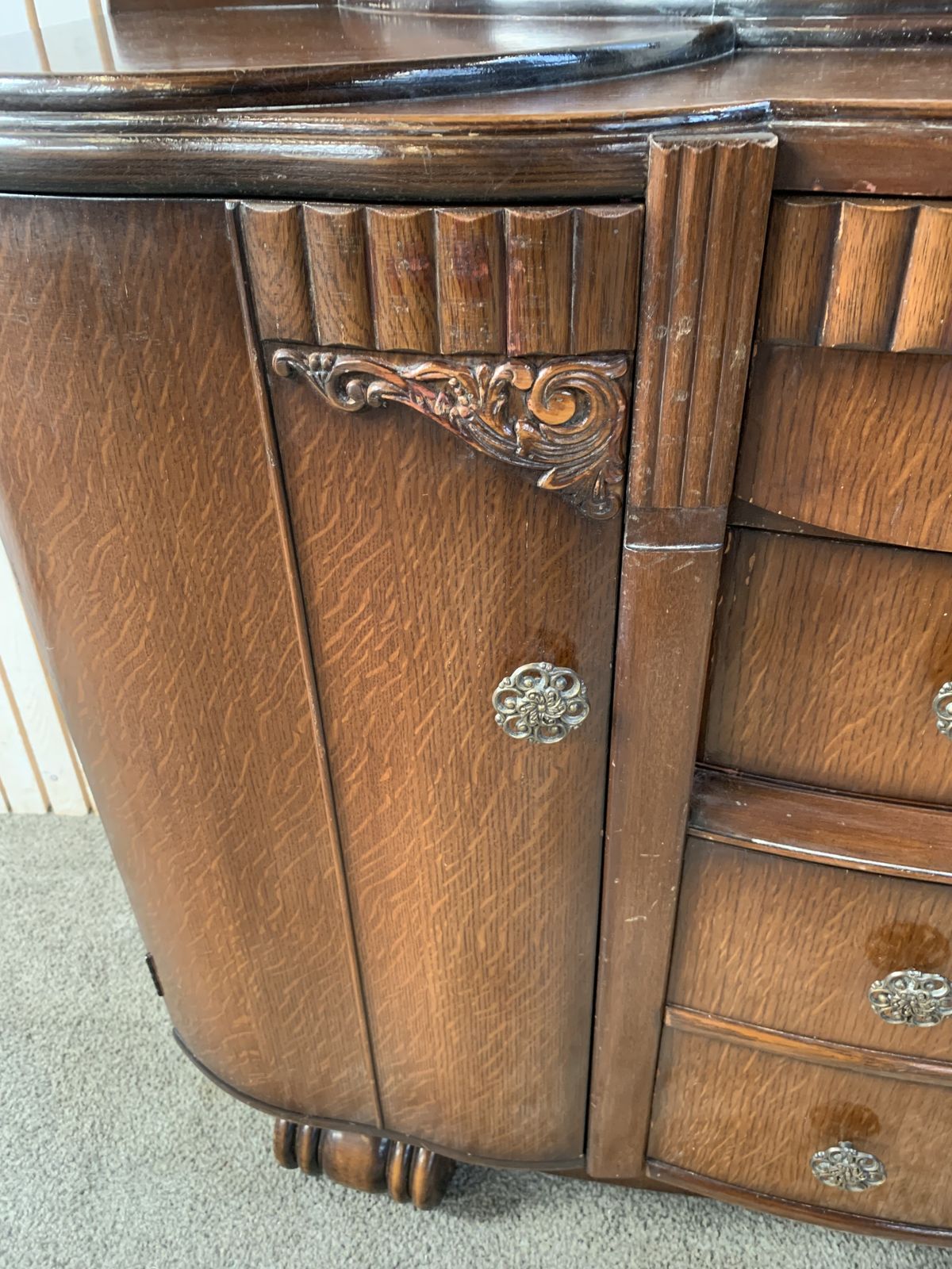photo for sale Lifetime Furniture Company  Art Deco Sideboard Or Buffet