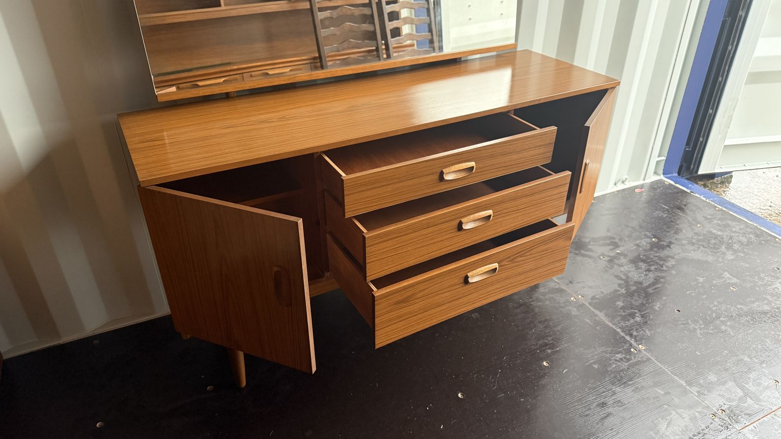 Mid Century Teak Dresser By Schreiber (Made In Great Britain C.1960s 70s) photo furniture