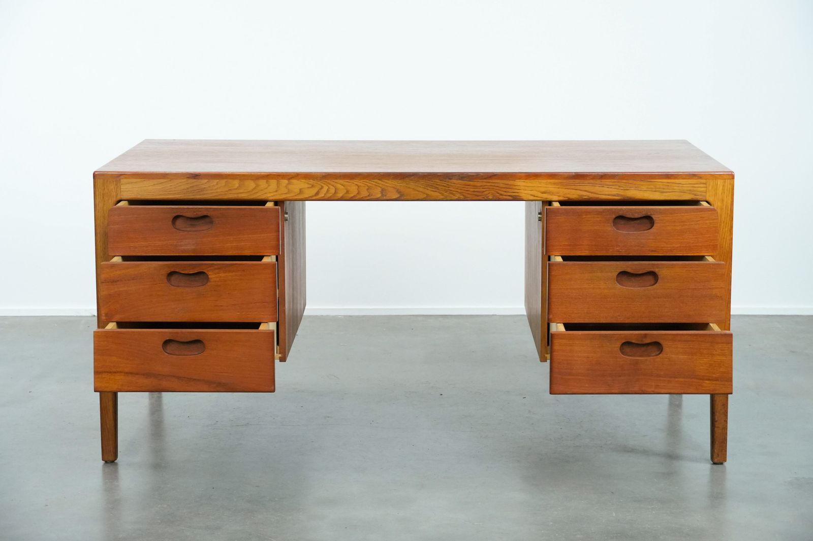 Vintage Bureau Uit De Jaren 1960, Duits Design Van Hartmut Lohmeyer Voor Wilkhahn, Met 6 Lades photo for sale
