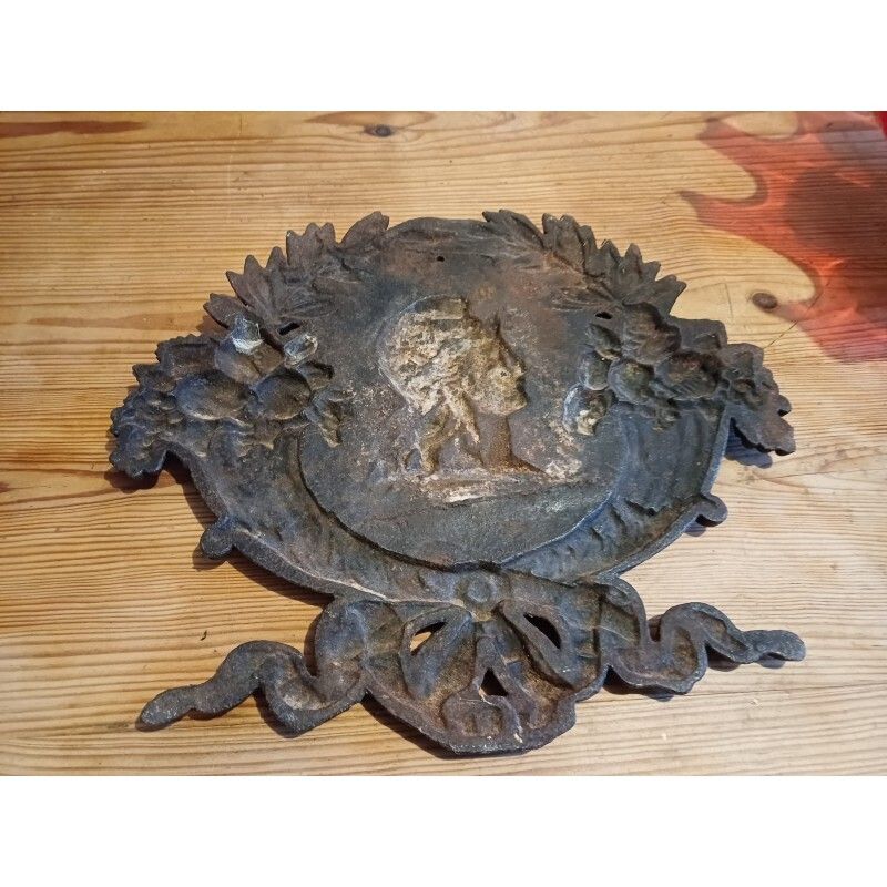 photo furniture Cast Iron Plaque, September 4, 1870, French Republic