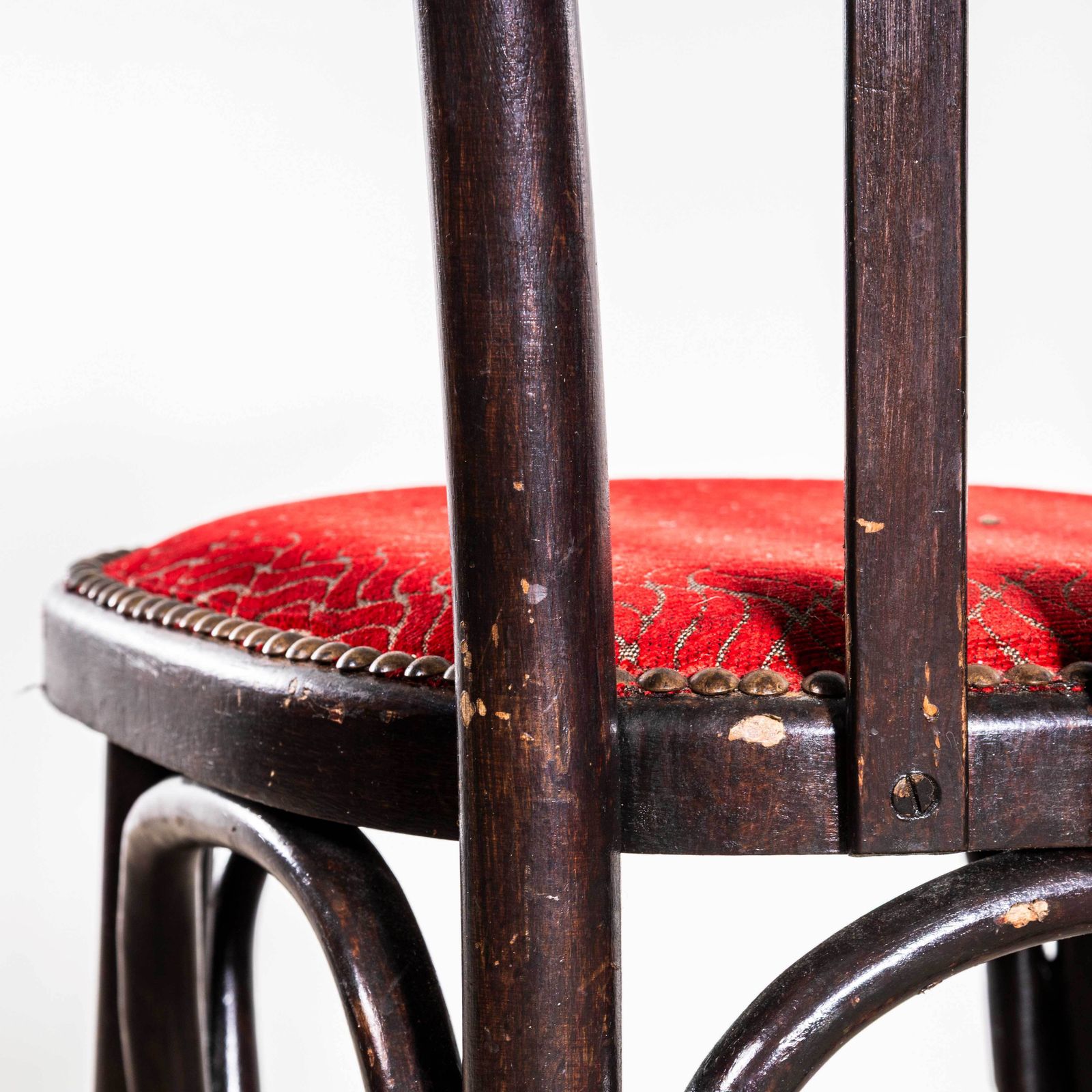 1950’s Ebonised Upholstered Classic Luterma Cafe Dining Chairs   Set Of Six photo furniture