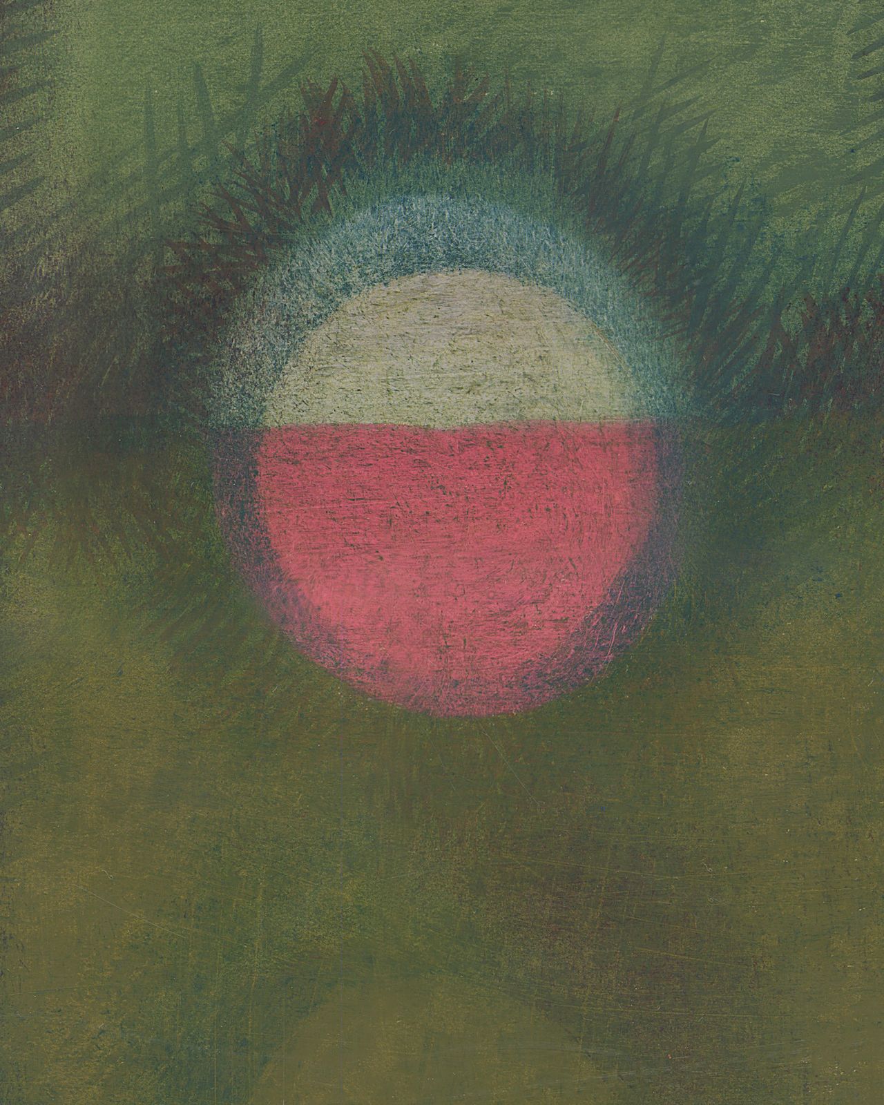 Beautiful Soft Toned Pastel Drawing By Important British Artist photo for sale