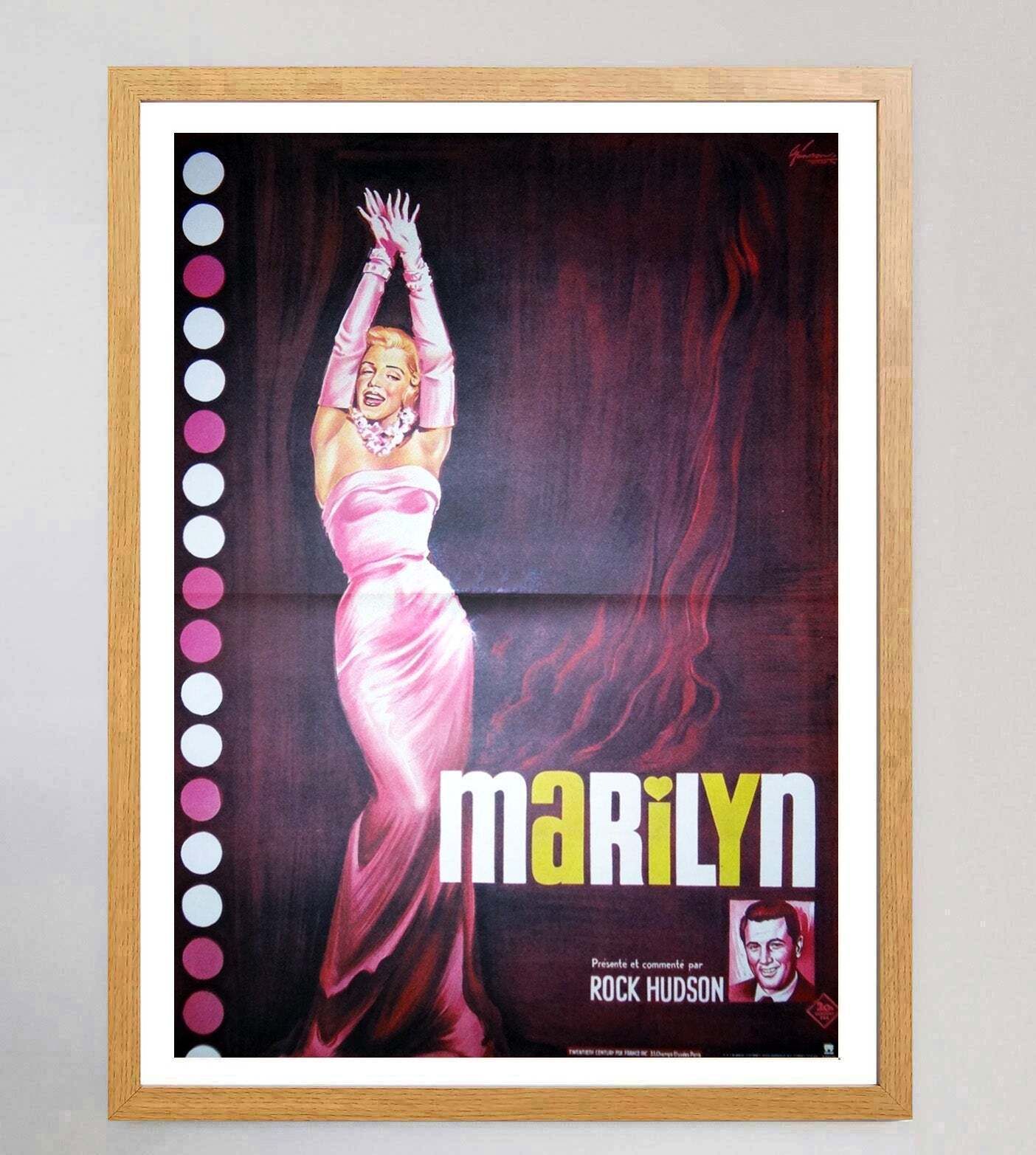 Marilyn (French) Original Vintage Poster photo Art