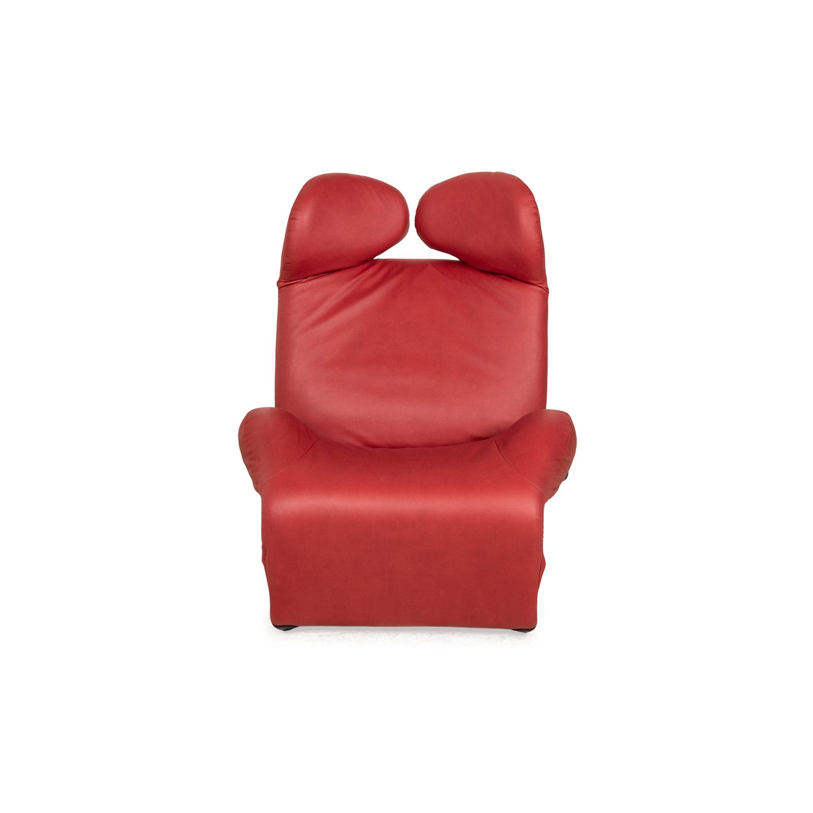 photo for sale Cassina Wink Armchair Vegan Leather (Gavin 107) Red Manual Function Reupholstery