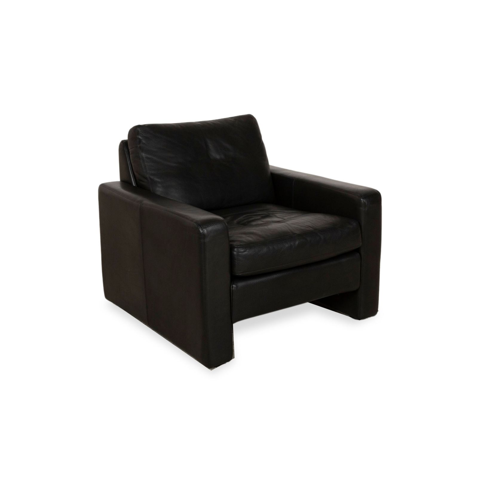 Cor Conseta Leather Armchair Black Manual Function photo for sale