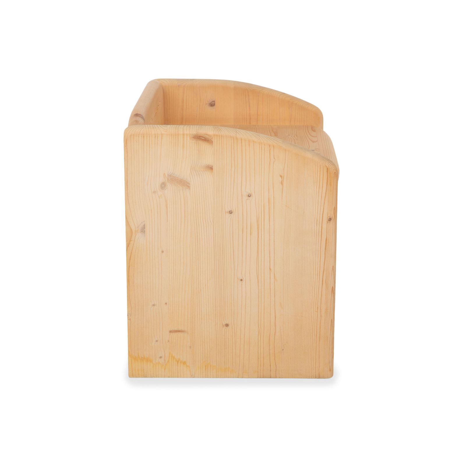 photo furniture Table de chevet Team7 en bois brun
