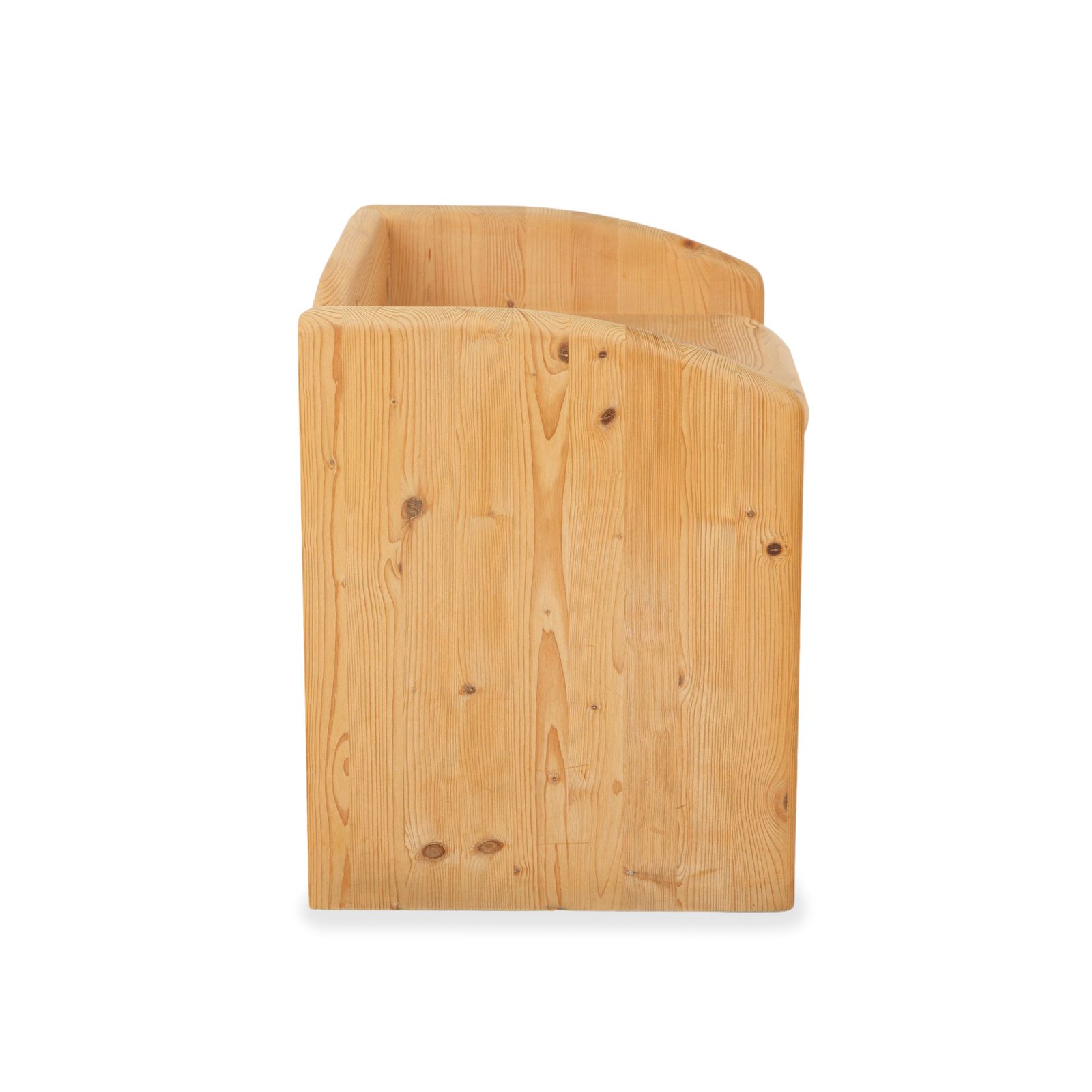 photo furniture Table de chevet Team7 en bois brun