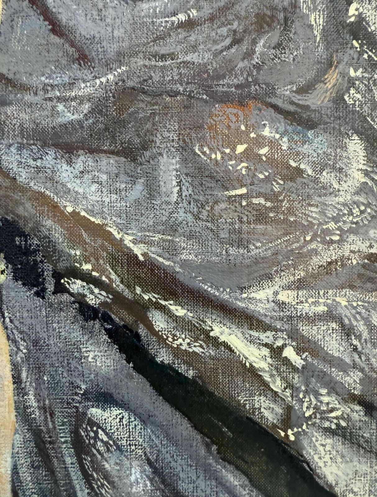 Antoni Pitxot The Stone Lovers Oil On Canvas Painting Surrealism 1968 photo Art