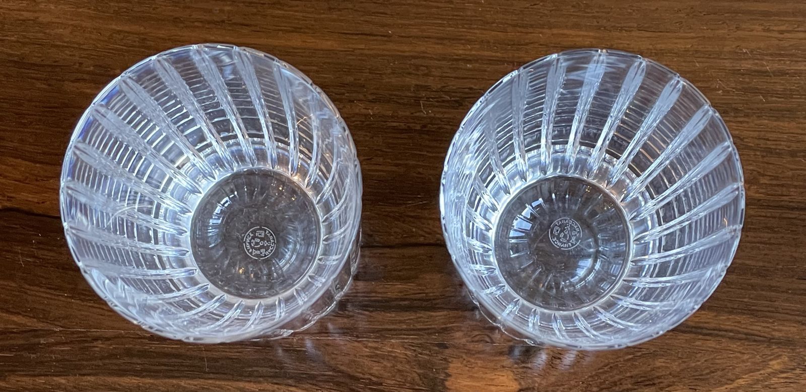 Set Of Two Baccarat Harmonie Highball Glasses photo for sale