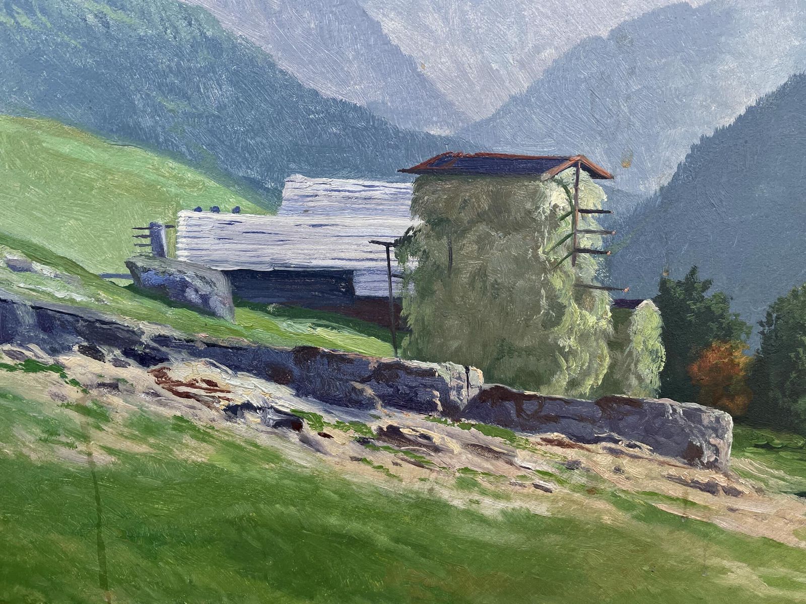 View Of The Catinaccio – Rosengarten, Fritz Rotter photo furniture