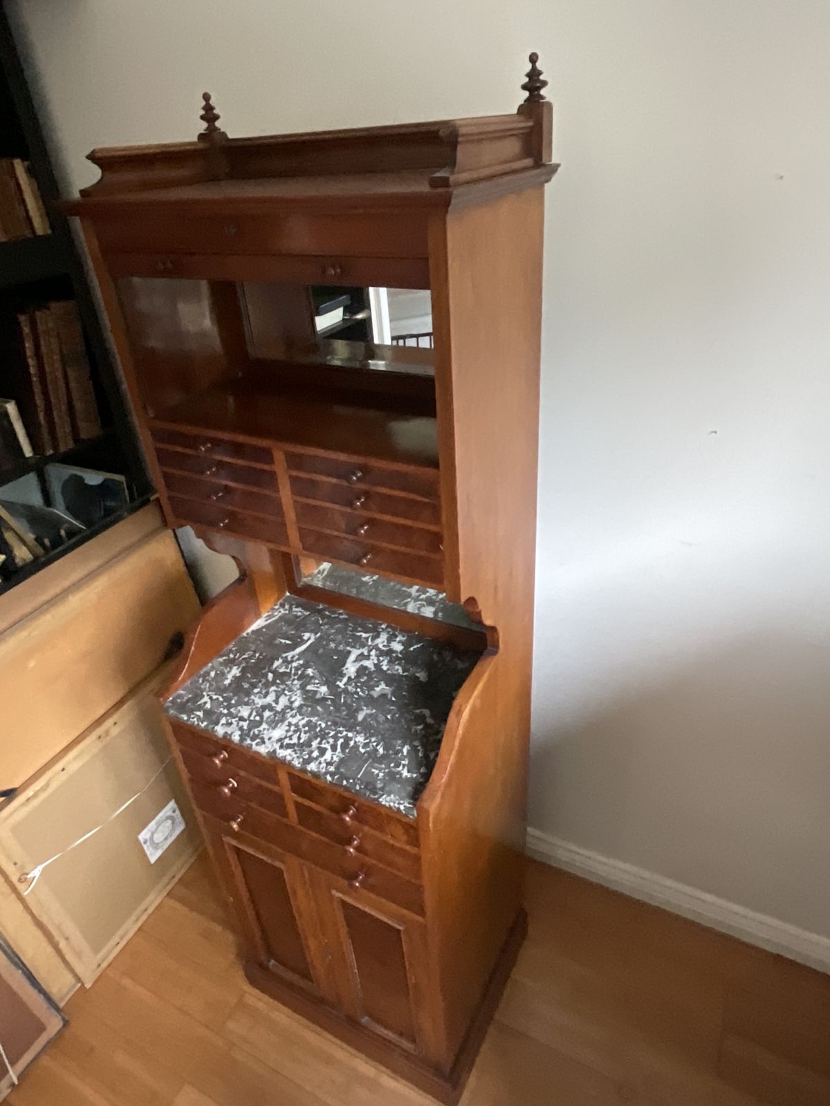 Dental Surgery Cabinet By The Dental Manufacturing Co. Ltd., 1912. photo vintage
