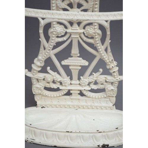 A Victorian Period Cast Iron Umbrella Stand / Walking Stick Stand photo Home Decor