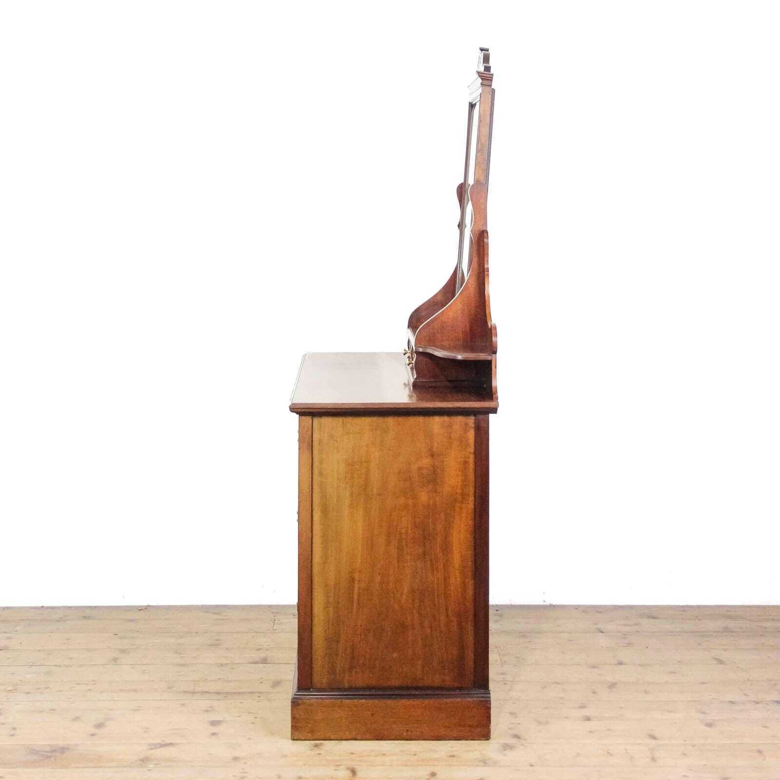 Antique Edwardian Mahogany Dressing Table Chest Of Drawers | Dressing Room Furniture | Antique Storage | Dresser Tables (M 6479) photo vinterior