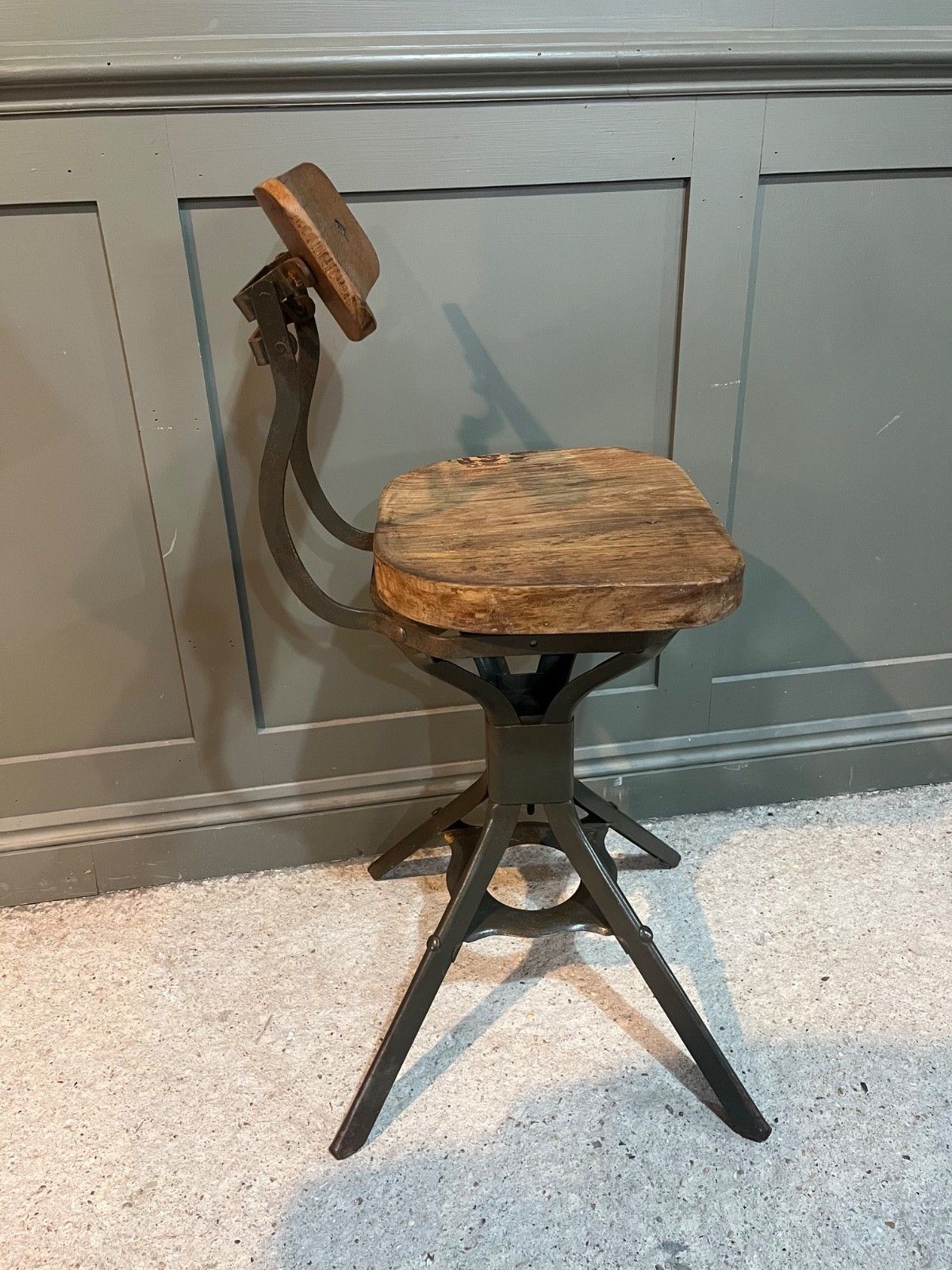 Evertaut Industrial Chair Vintage 1930’s photo for sale