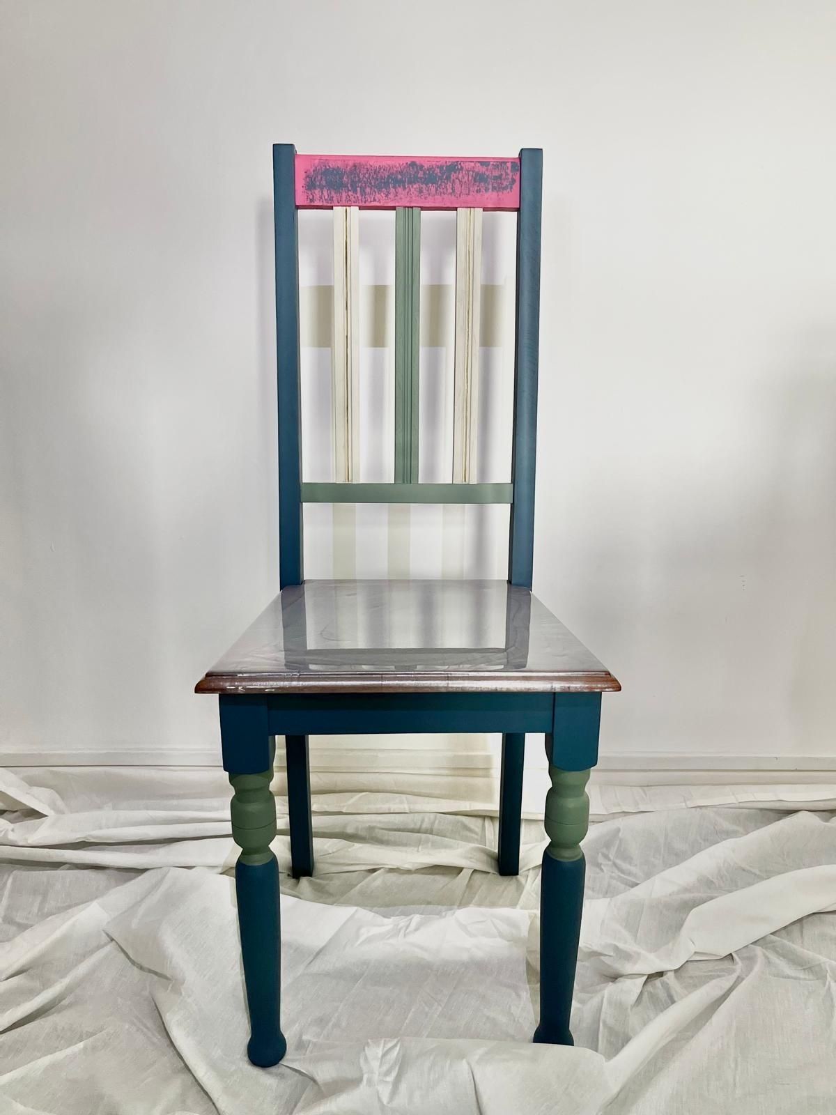 Decorative Wooden Chair, Early 20th Century photo furniture