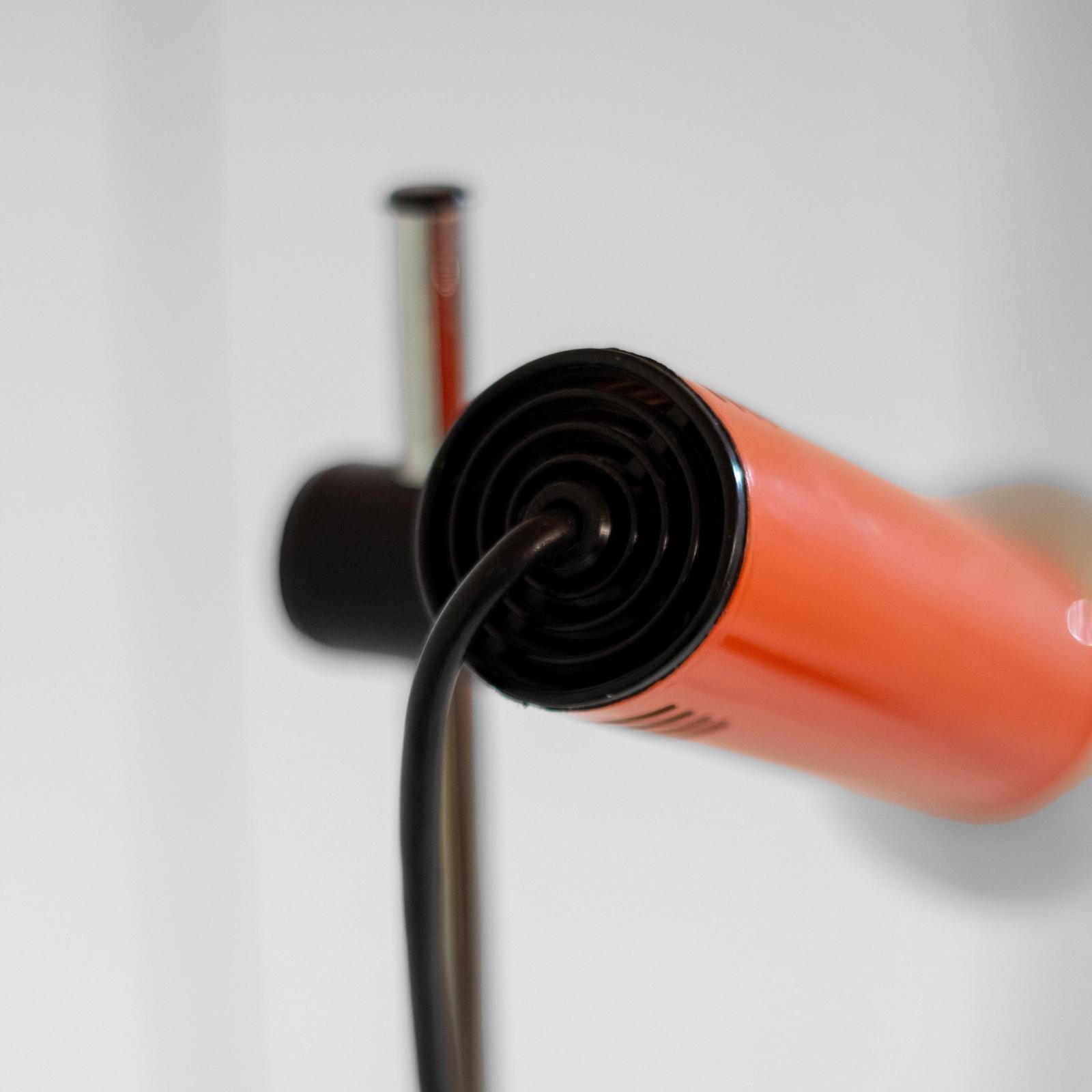 Space Age Metal Floor Lamp, Targetti Sankey, Italy 1970s photo vintage