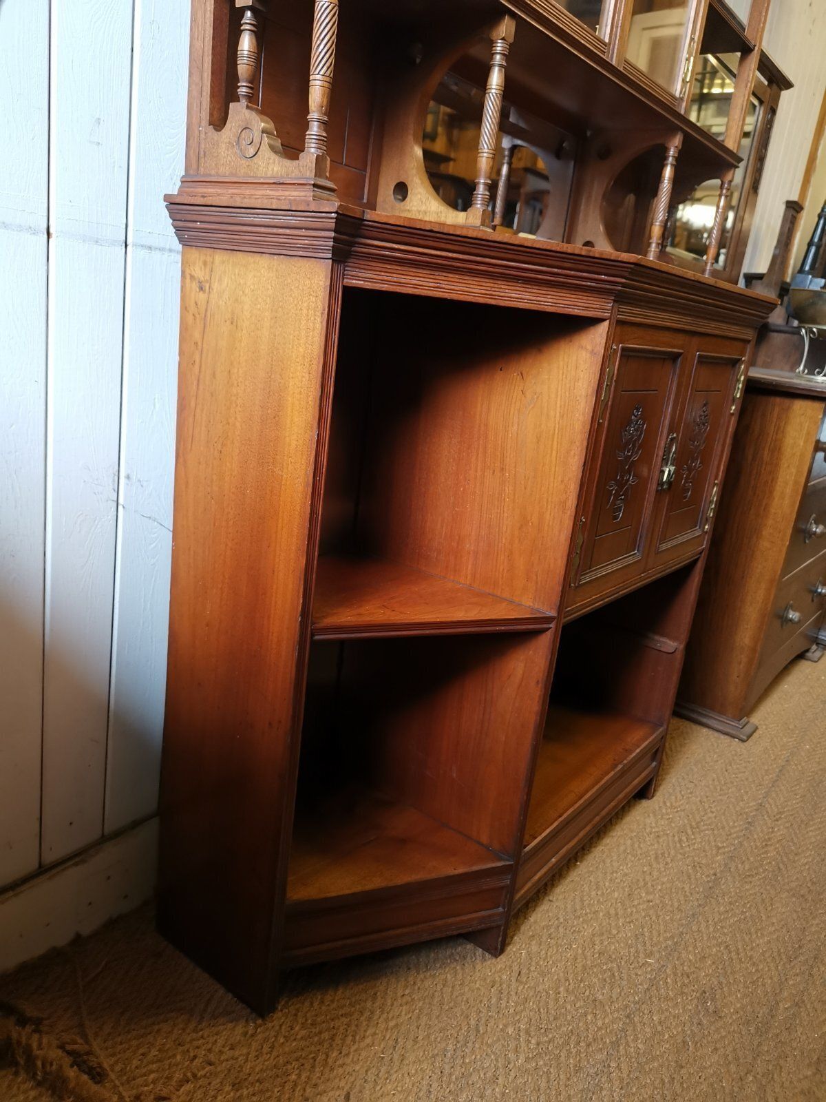 Gregory & Co, H W Batley Attri, An English Walnut Aesthetic Movement Sideboard photo buy
