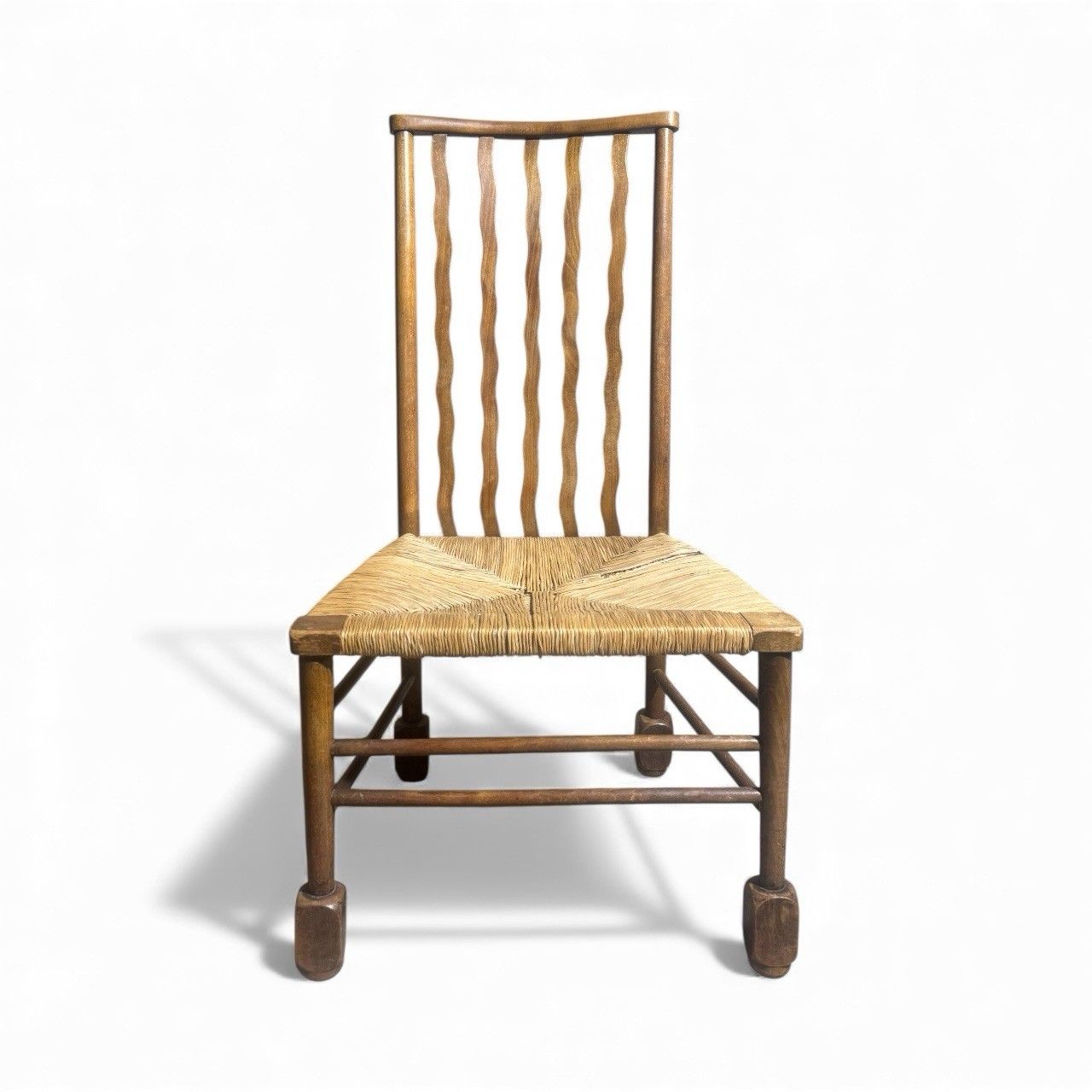 Antique Arts And Crafts William Morris For Liberties Beech Armchair C1900 Rare photo furniture