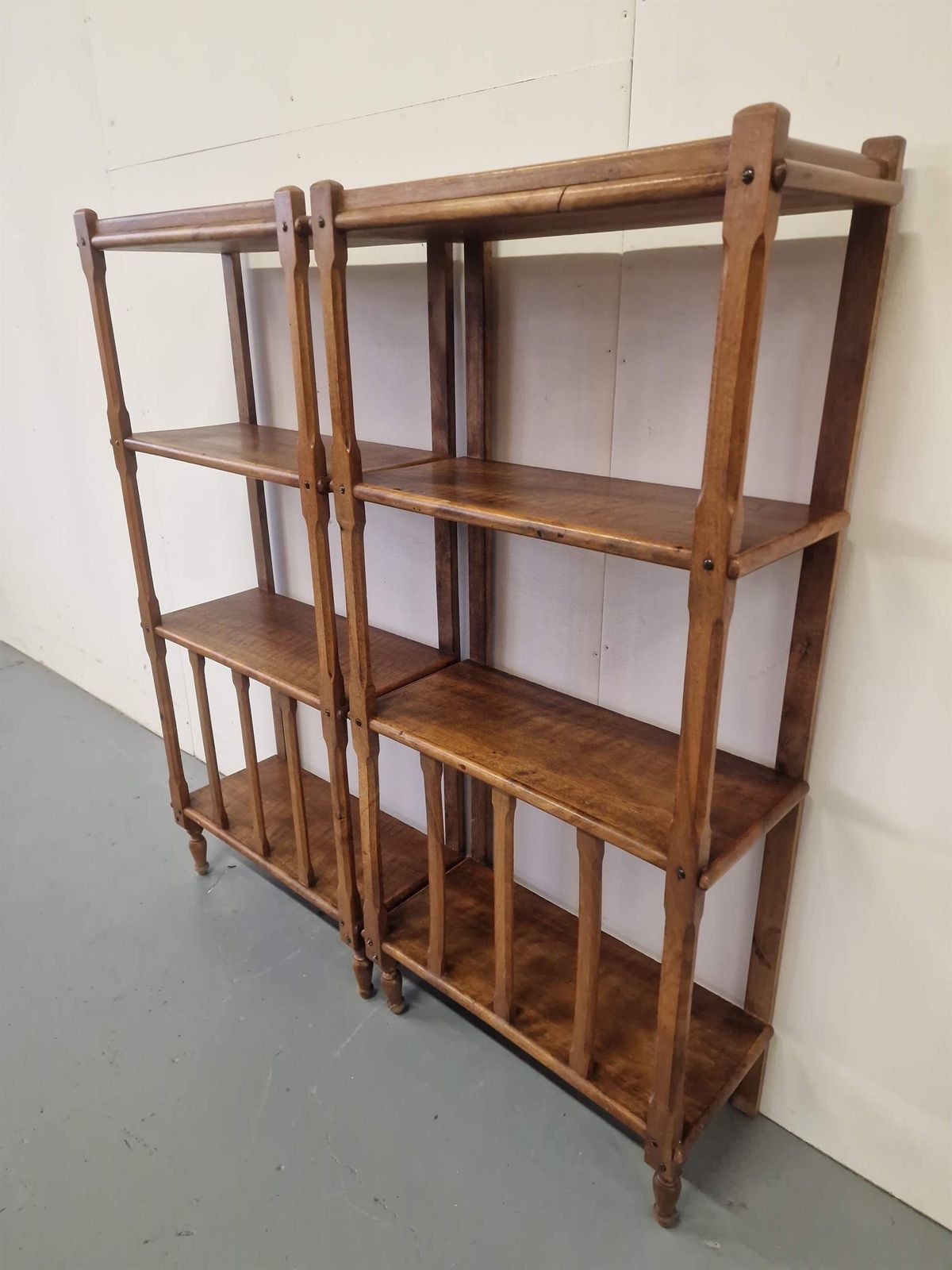 Pair Of Bookshelves, 1950s, Vintage photo for sale