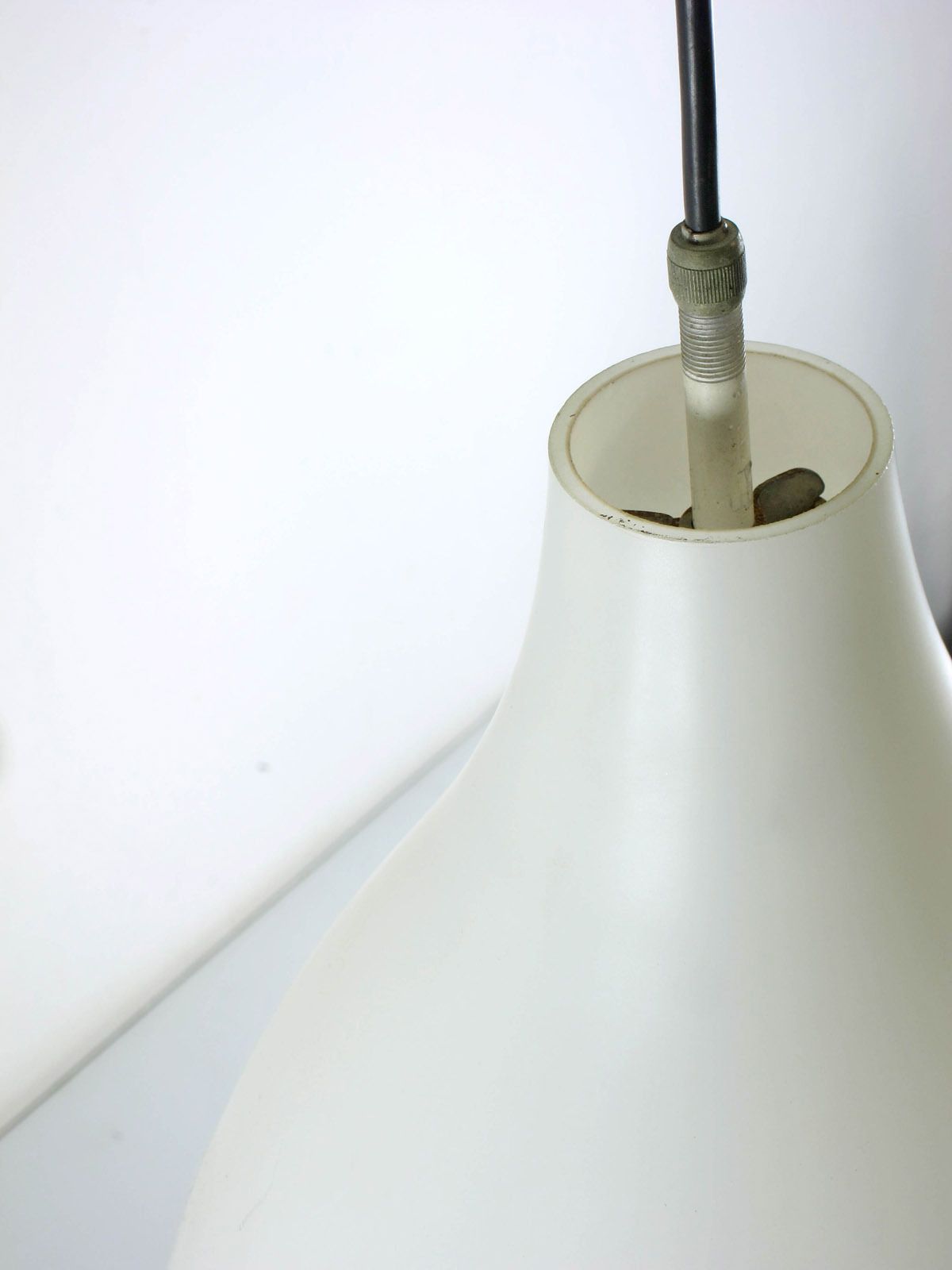 Lisa Johansson Pape Vintage Opaalglaze Hanglamp photo Verlichting