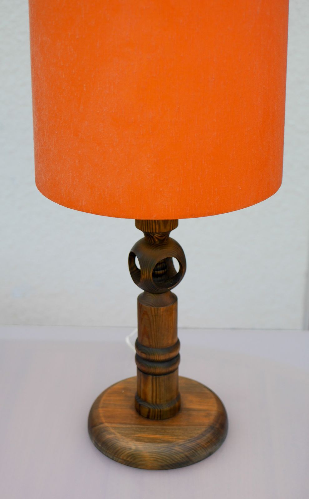 photo furniture Grote Grenen Tafellamp Van Uno & östen Kristiansson Voor Luxus, Zweden