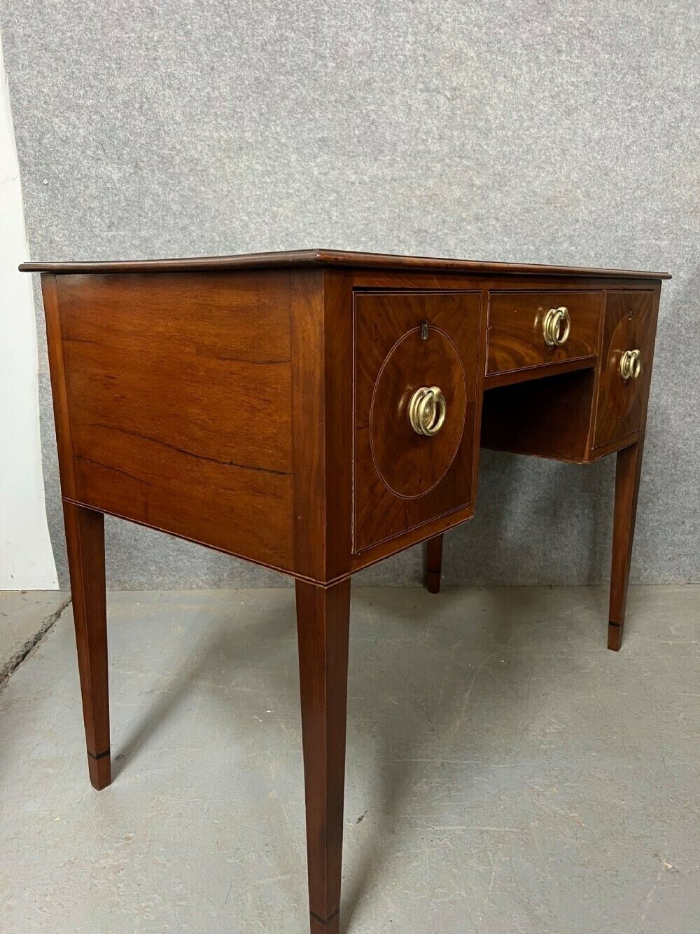 Small Georgian Mahogany Sideboard photo vintage