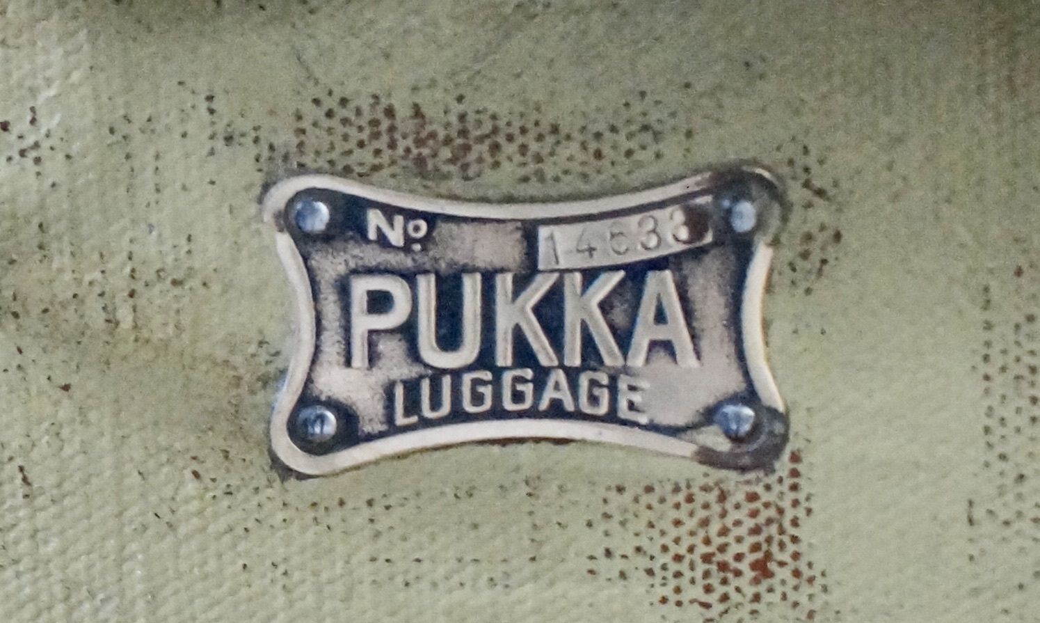 Vintage Pukka Military Wwii Demob Case photo for sale