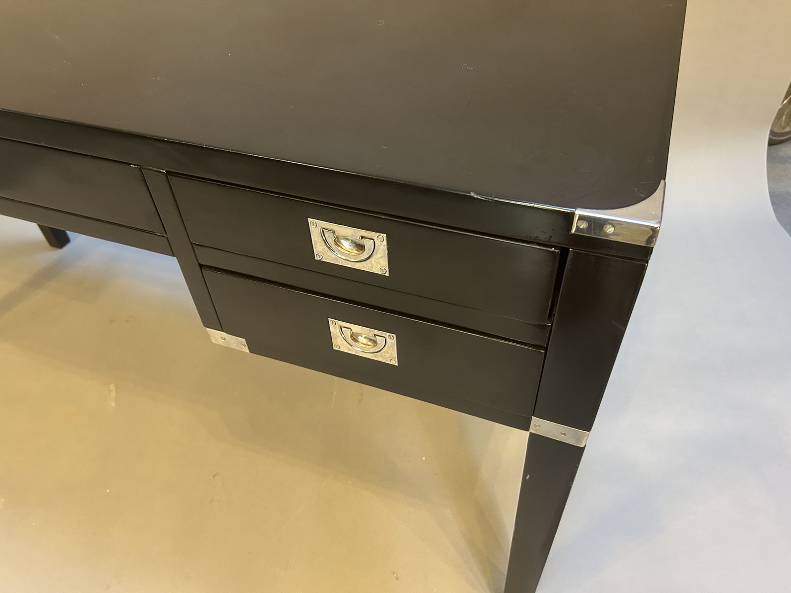 photo furniture Ebonised Desk By Eichholtz