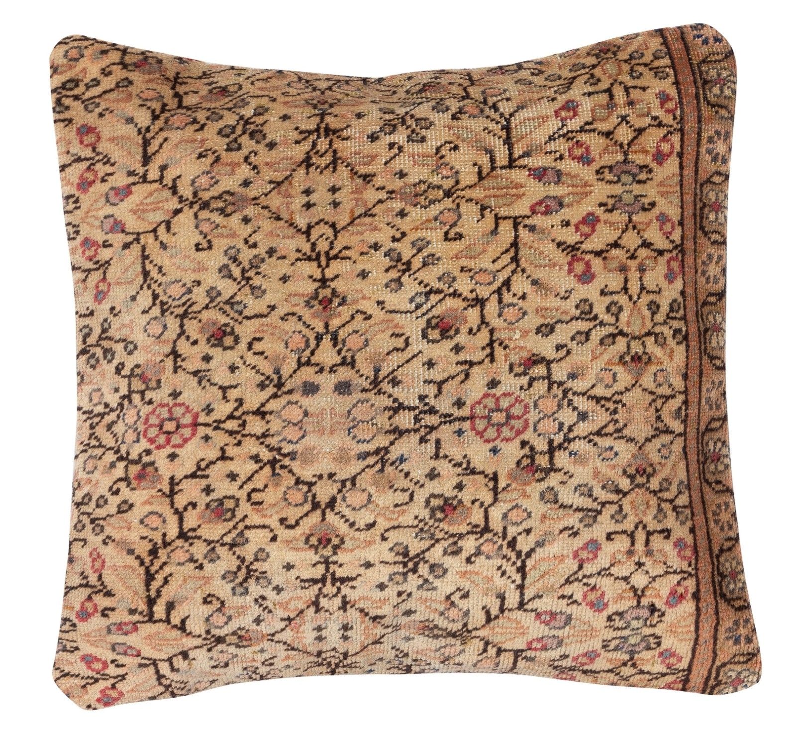 20"X20" Set Of 2 Hand Knotted Turkish Rug Cushion Covers. Rustic Throw Pillows photo furniture