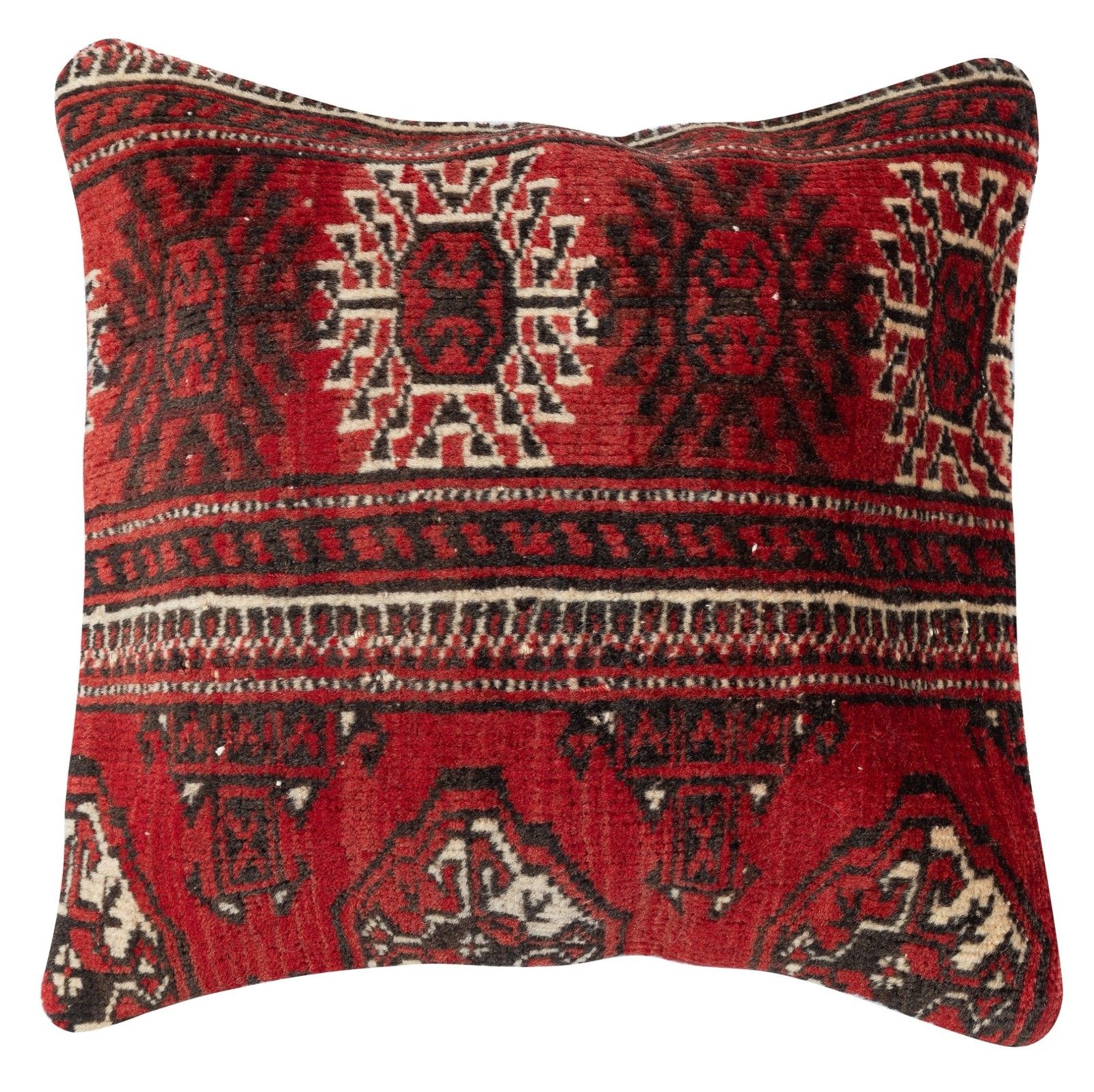 20"X20" Set Of 2 Turkish Wool Cushion Covers. Handmade Rug Throw Pillowcases photo for sale