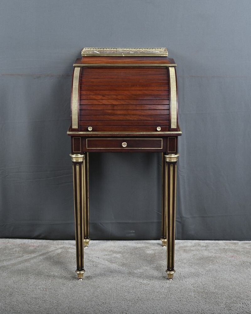 Small Mahogany Parlor Cabinet, Louis XVI Style – Second Half Of The 19th Century photo buy
